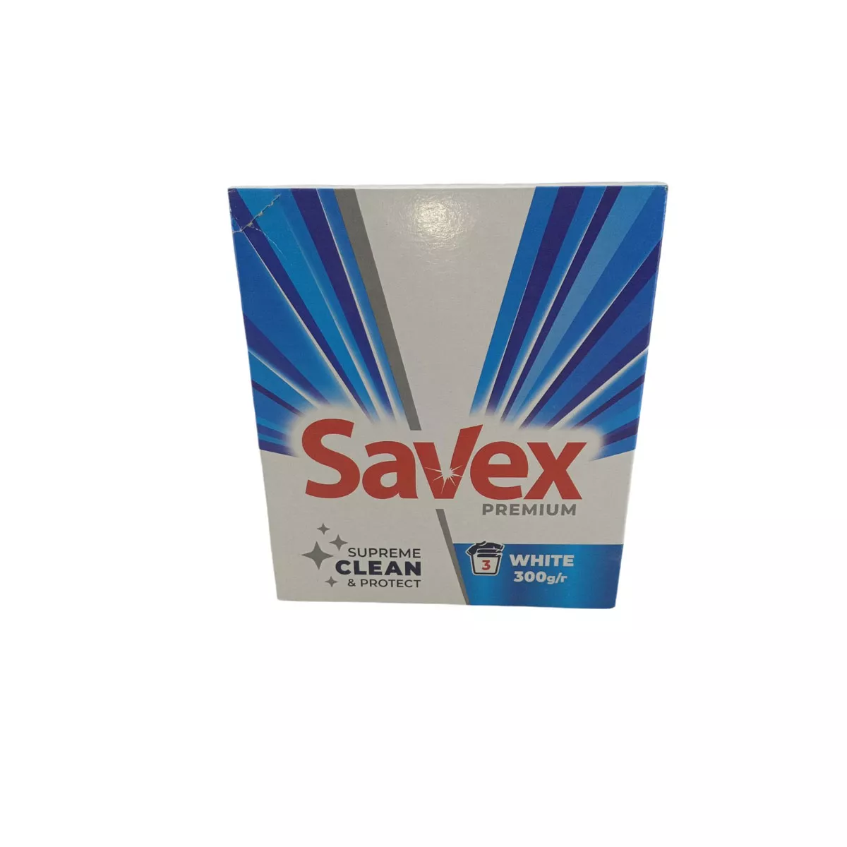 ПРАХ ЗА ПРАНЕ SAVEX WHITE 3 ПРАНЕТА 300ГР