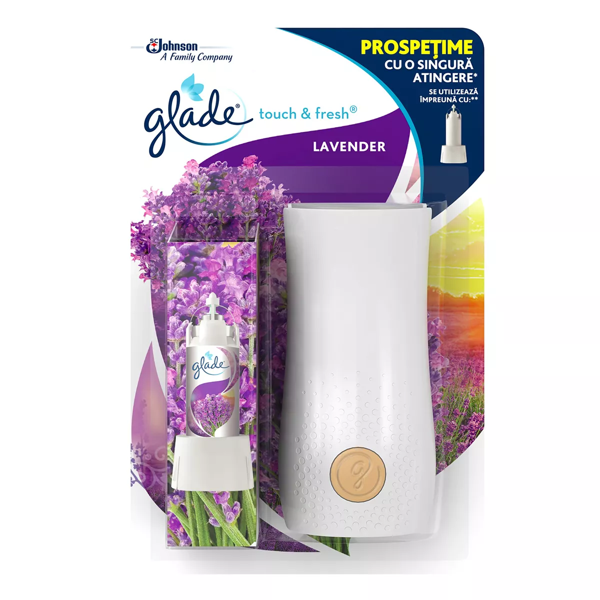 АРОМАТИЗАТОР GLADE MICROSPRAY LAVENDER 10МЛ