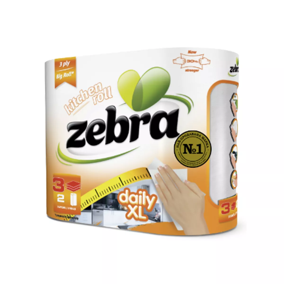 КУХНЕНСКИ РОЛКИ ДОМАШЕН АСИСТЕНТ XXL DAILY XL 2 РУЛА