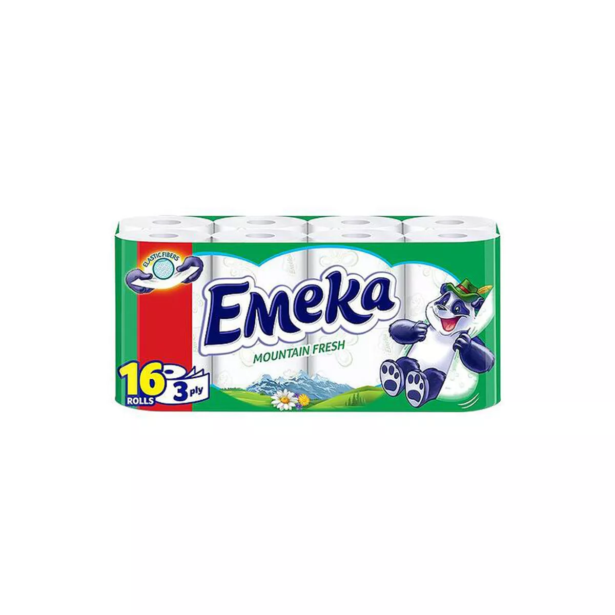 ТОАЛЕТНА ХАРТИЯ ЕМЕКА 16БР.МИКС