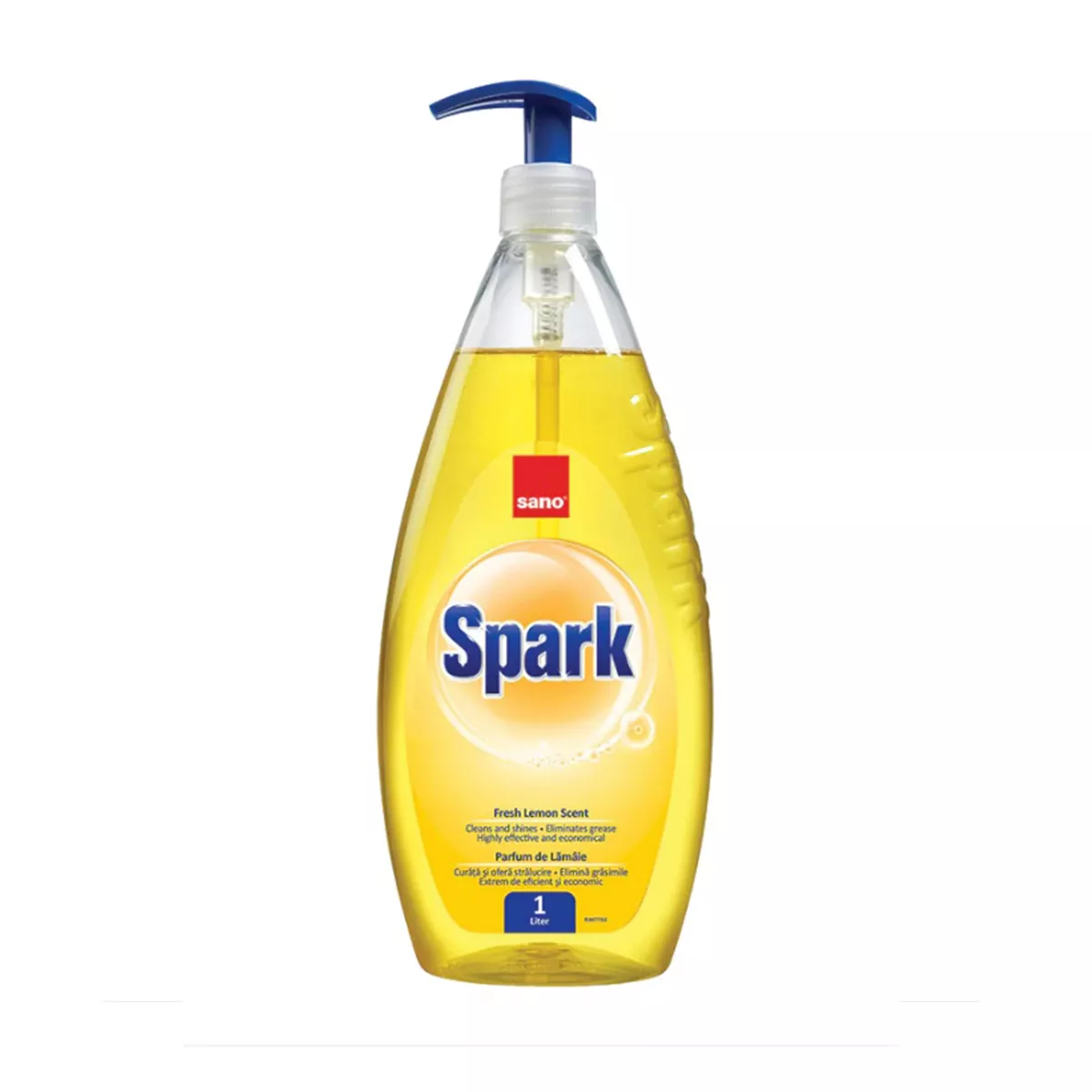 ПРЕПАРАТ ЗА МИЕНЕ НА СЪДОВЕ SANO SPARK ЛИМОН 1 Л