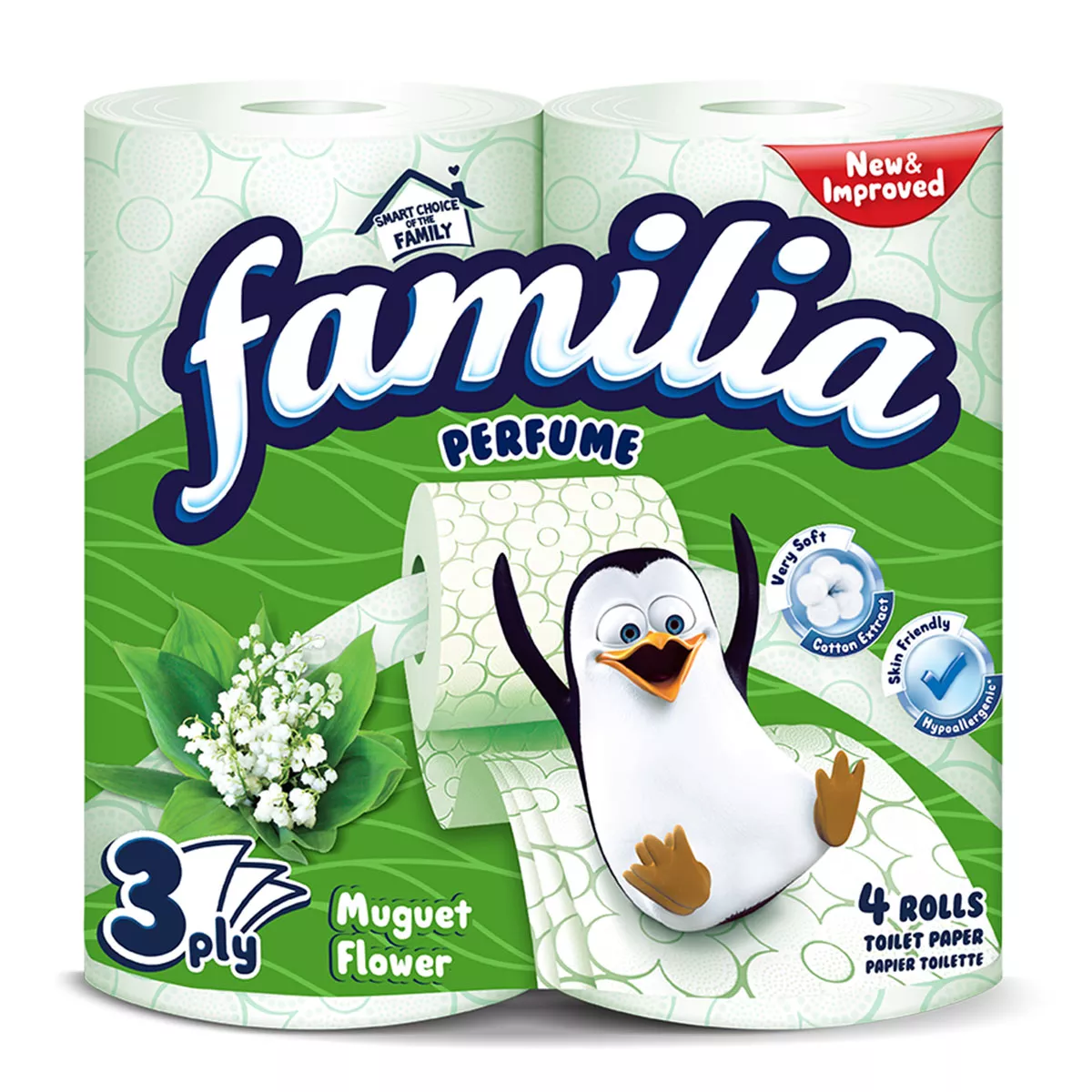 ТОАЛЕТНА ХАРТИЯ ФАМИЛИЯ 4БР. ИКОНОМИК ЗПЛ.