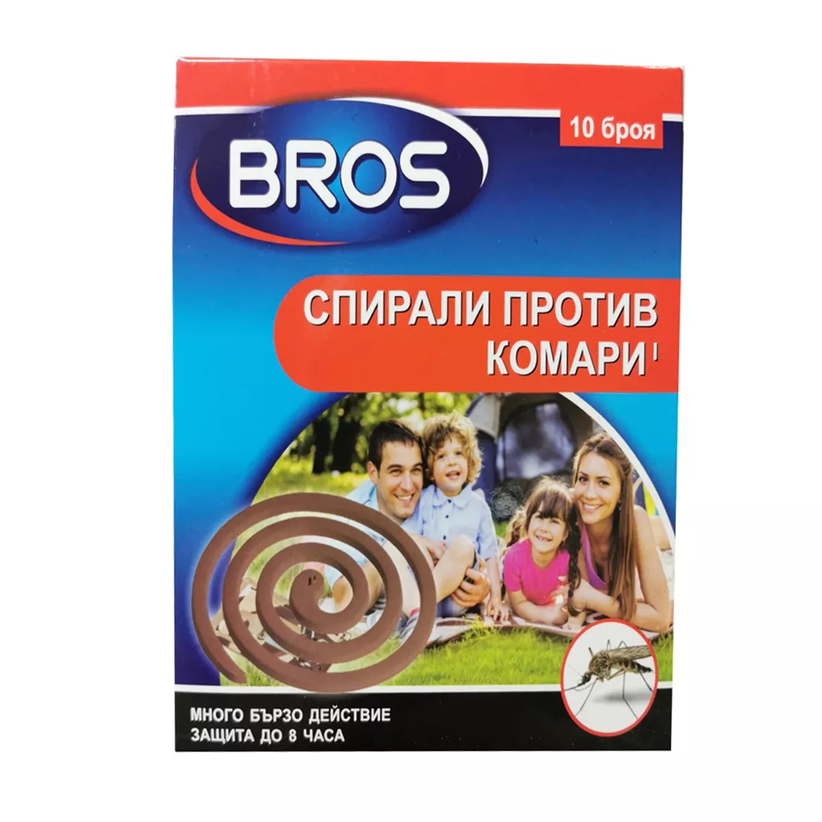 СПИРАЛИ ПРОТИВ КОМАРИ BROS 10 БРОЯ
