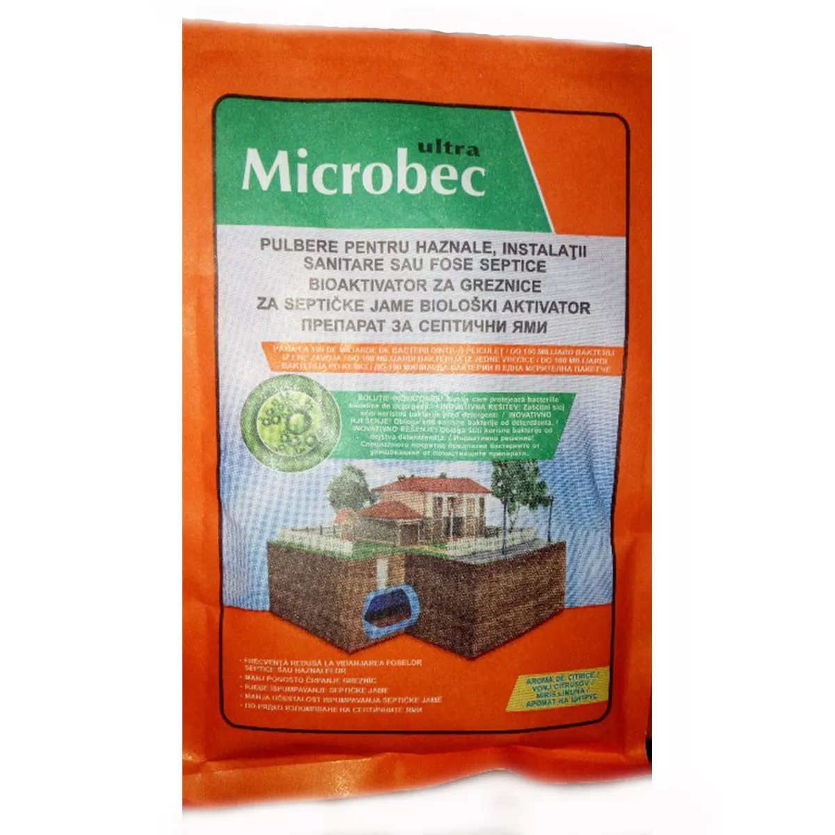 ПРЕПАРАТ ЗА СЕПТИЧНИ ЯМИ MICROBEC 25 ГР