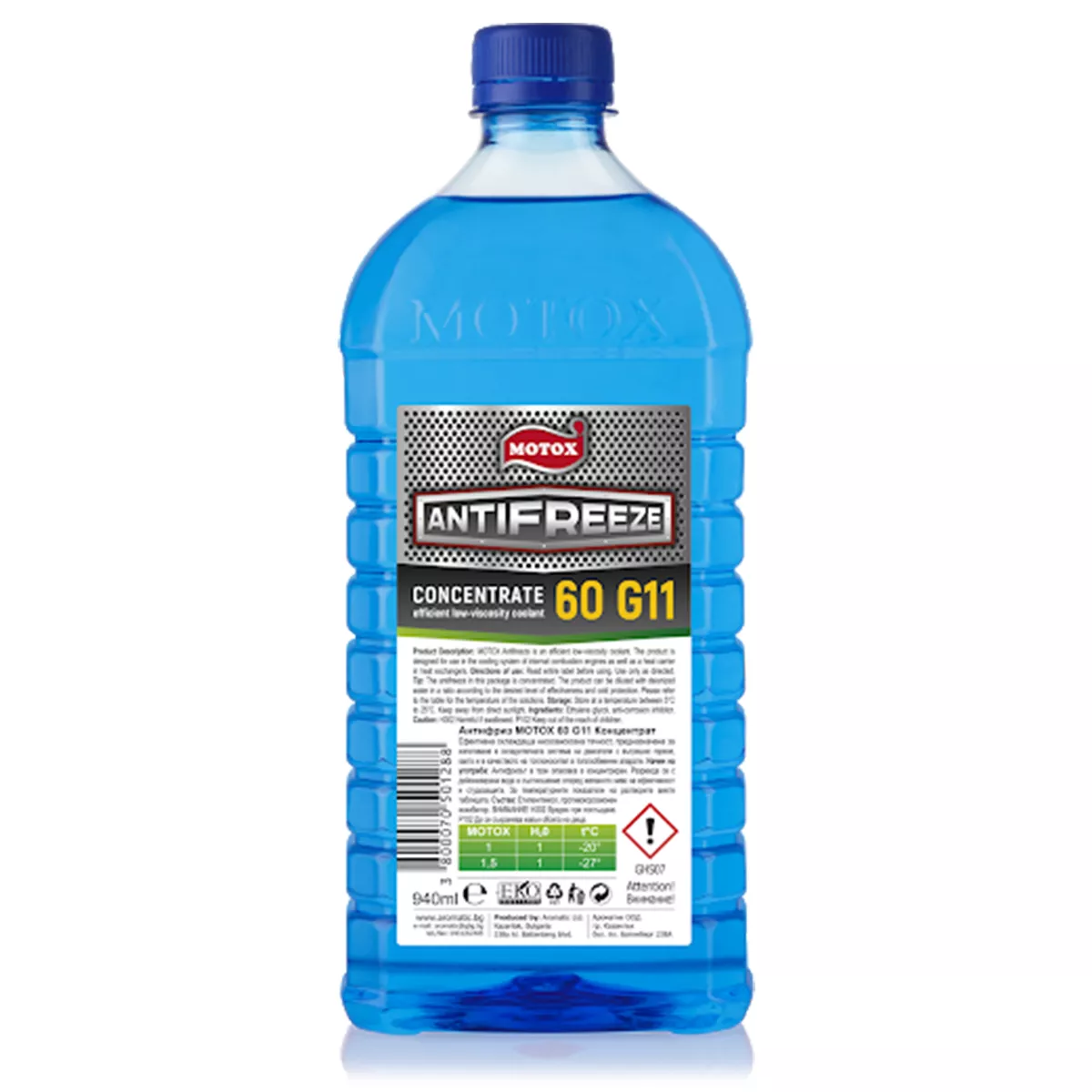 АНТИФРИЗ 940МЛ -60 MOTOX