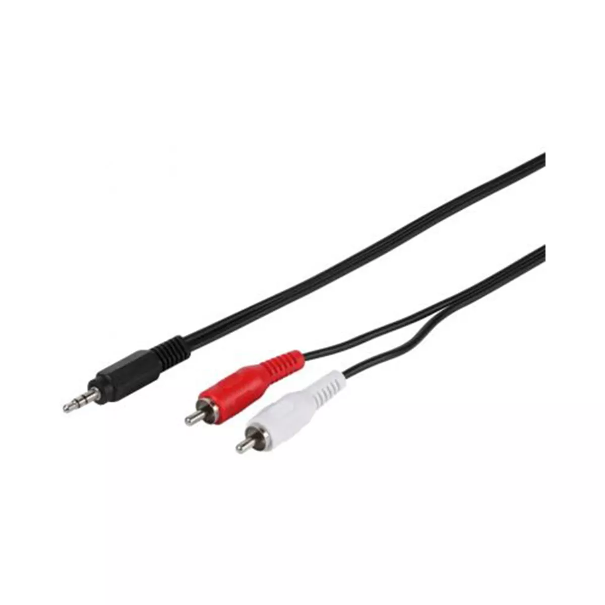 АУДИО КАБЕЛ 5М 3,5ММ 2*RCA 19320