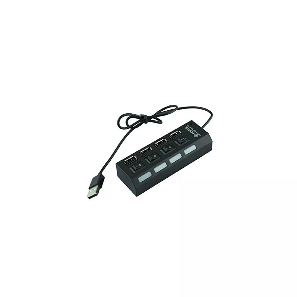 USB HUB 4PORT BLACK CY-2163SW