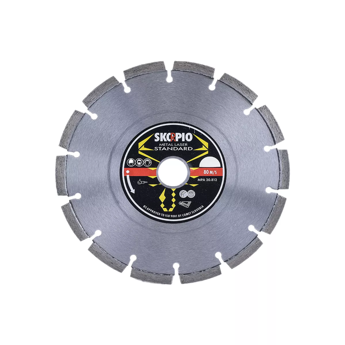 ДИСК ЗА РЯЗАНЕ SKORPIO METAL LASER 230x7