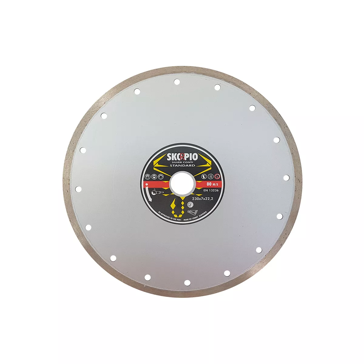 ДИСК ЗА РЯЗАНЕ SKORPIO SILVER CONTI 230x7