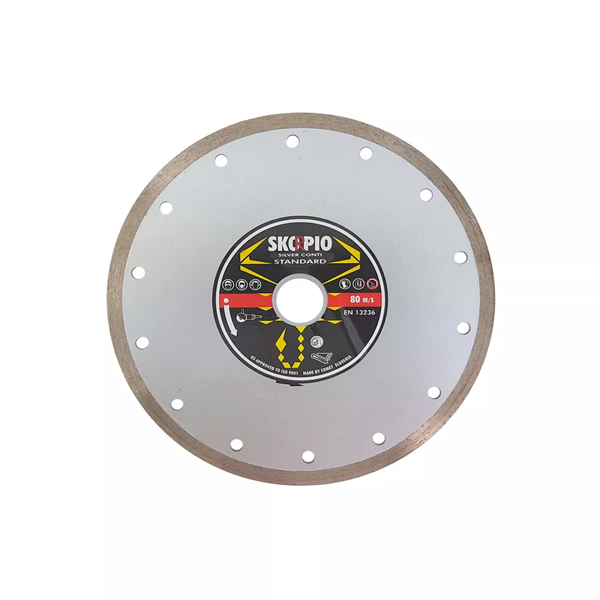 ДИСК ЗА РЯЗАНЕ SKORPIO SILVER CONTI 180x7x25,4