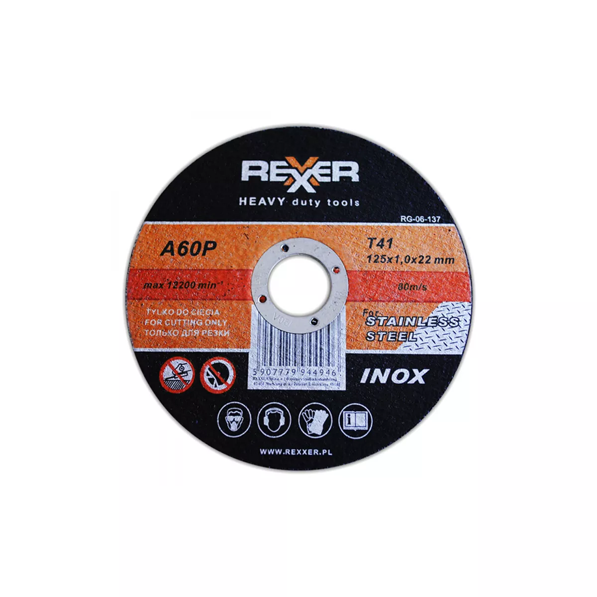 ДИСК ИНОКС REXXER RG-06-240 230х1.9х22