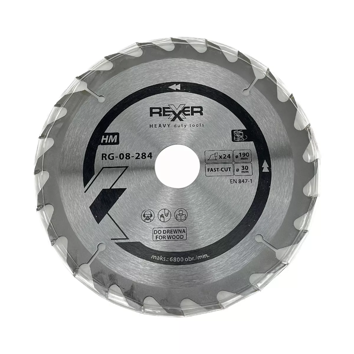 ДИСК ЗА ЦИРКУЛЯР 190/30/24 ЗЪБА RG-08-284 645003