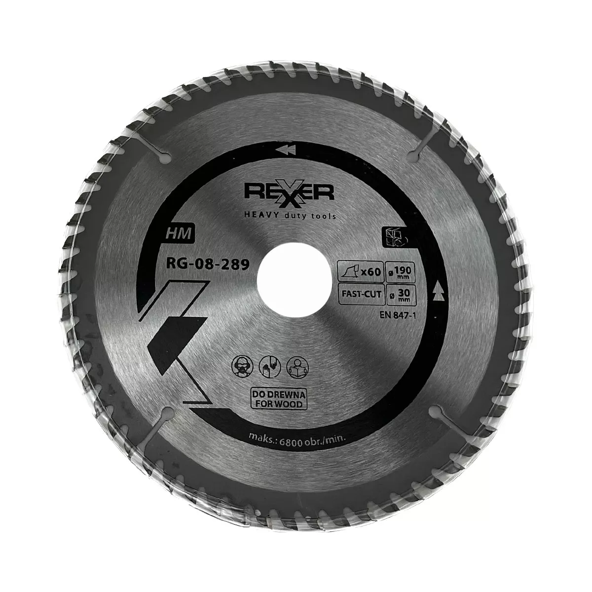 ДИСК ЗА ЦИРКУЛЯР 190/30/60 ЗЪБА RG-08-452 645005