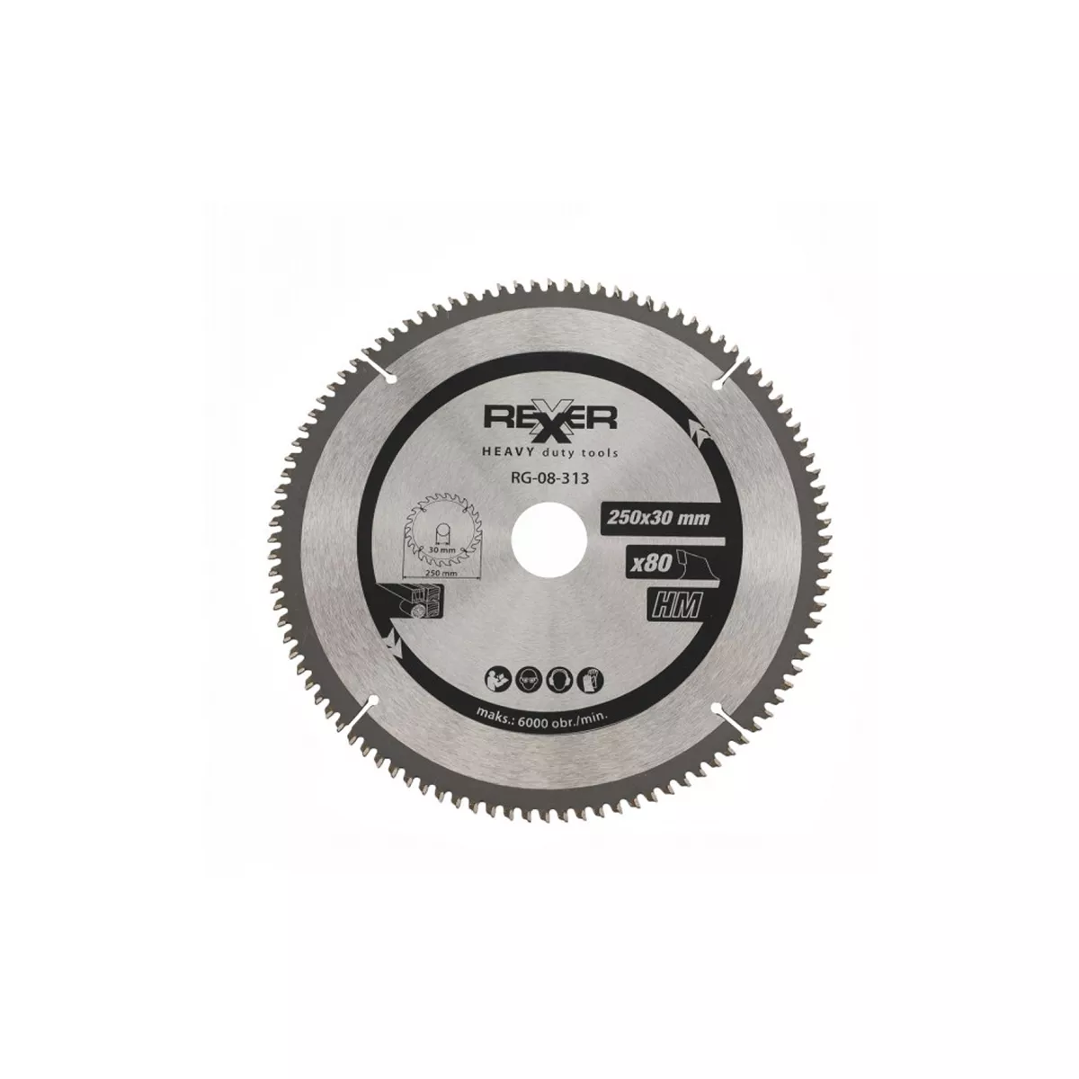 ДИСК ЦИРКУЛЯРЕН ЗА ДЪРВО REXXER RG-08-313