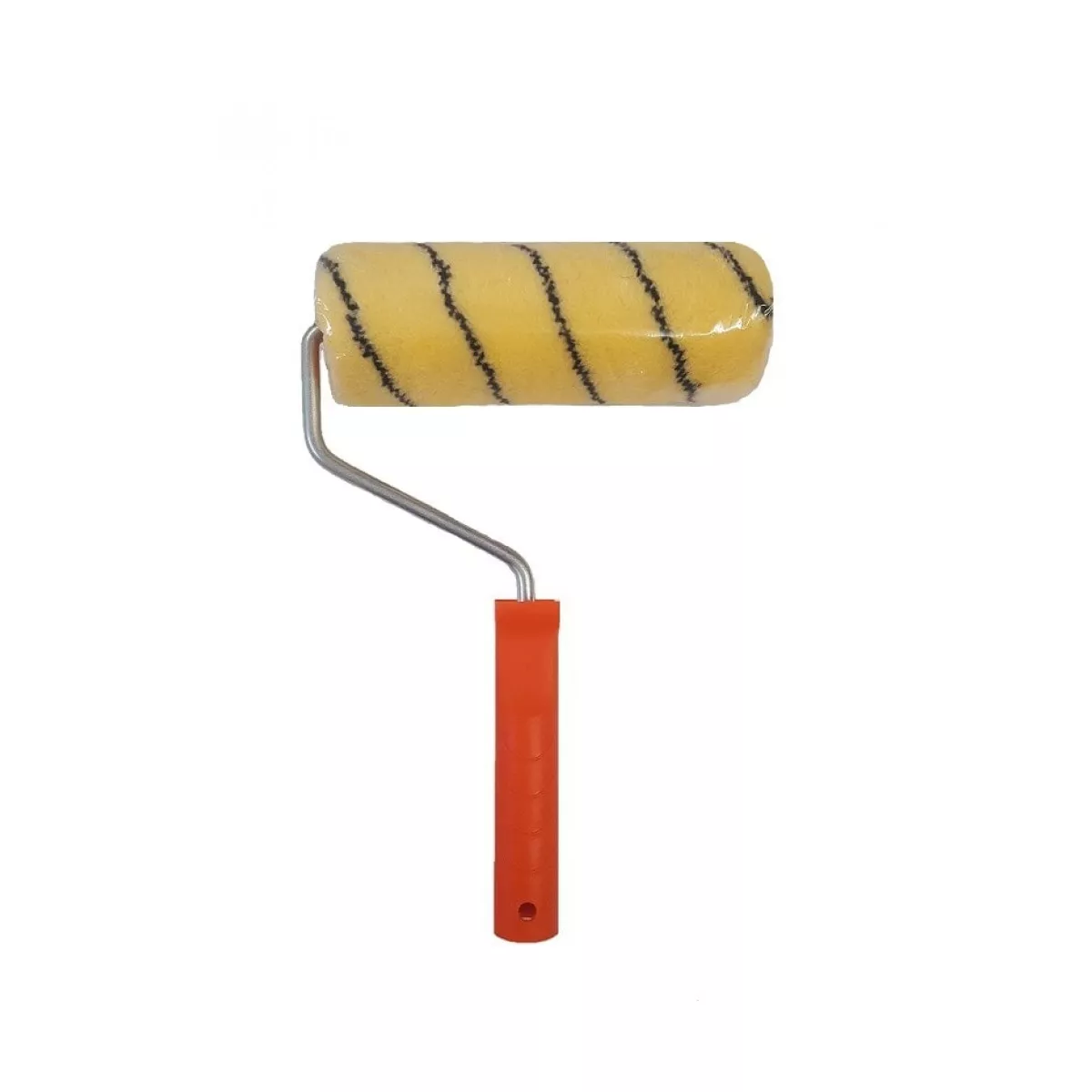 ВАЛЯК ЖЪЛТ-ЧЕРНА ИВИЦА 18СМ КОМПЛЕКТ С ДРЪЖКА АКРИЛ/800928