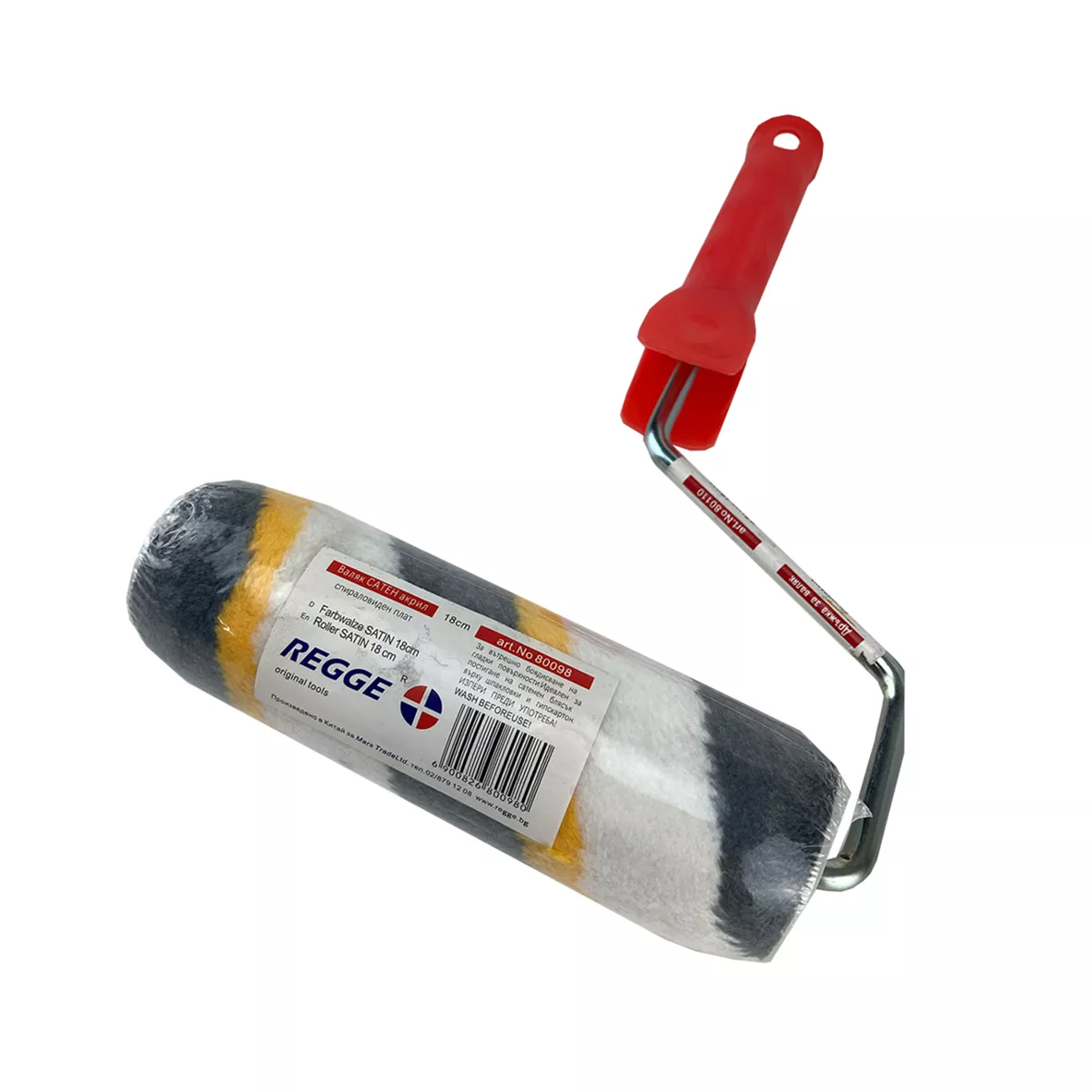 ВАЛЯК САТЕН АКРИЛ 18СМ REGGE