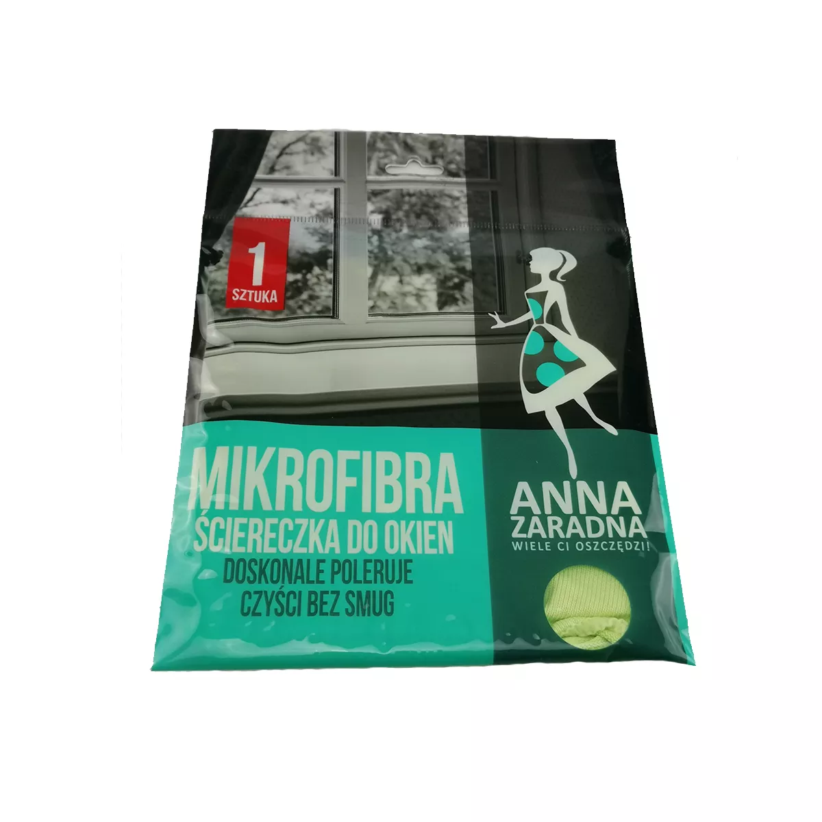 МИКРОФИБЪРНА КЪРПА ЗА СТЪКЛА ANNA ZARADNA