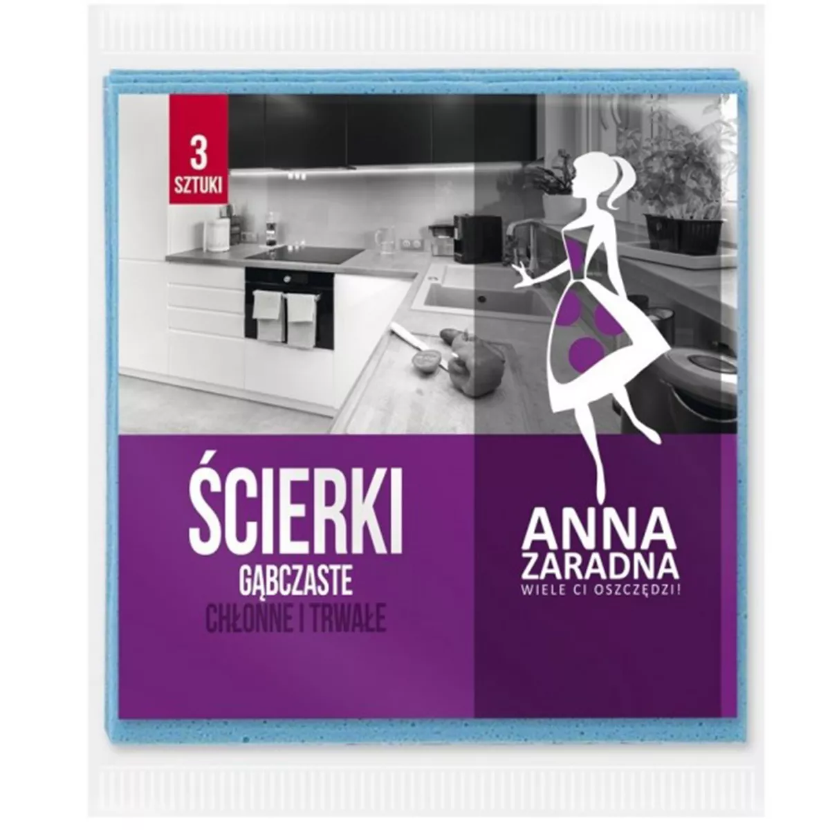ПОПИВАЩА КЪРПА 3 БРОЯ ANNA ZARADNA