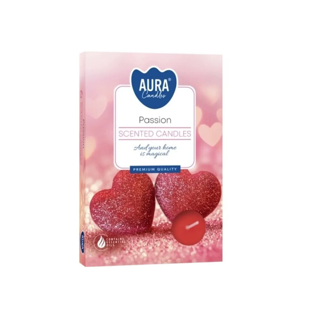 ЧАЕНИ АРОМАТНИ СВЕЩИ - AURA, МИКС