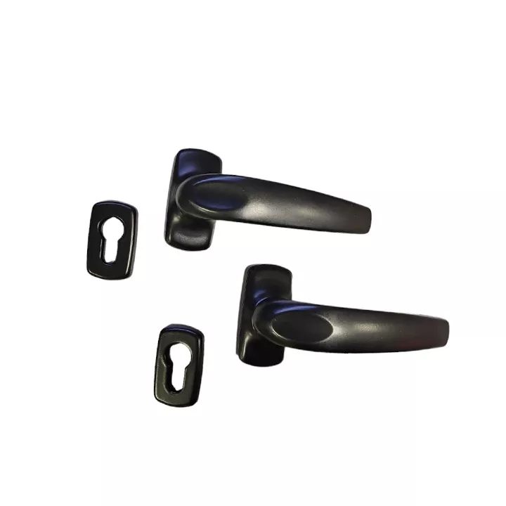 ДРЪЖКА - АЛУМИНИЕВА ДОГРАМА ЧЕРНА С ВЪЗВРЪЩАЩ МЕХАНИЗЪМ 151196Ч