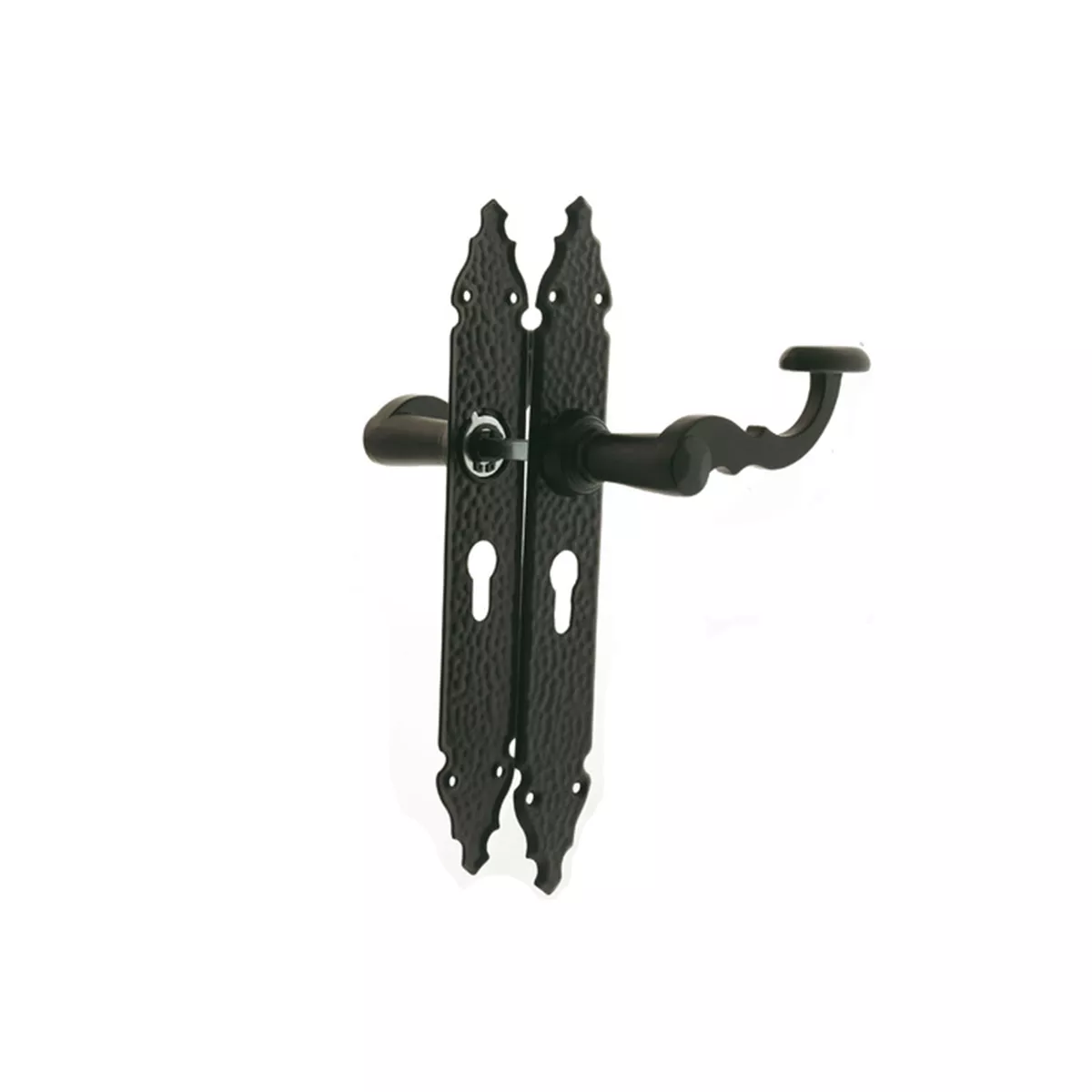 ДРЪЖКА ЗА ВРАТА МОДЕЛ 109 ЧЕРЕН МАТ 280x45x90 ММ