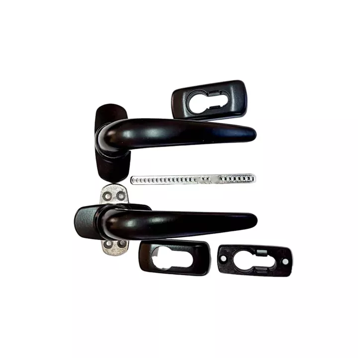 ДРЪЖКА ЗА АЛУМИНИЕВА ВРАТА FAPIO AAA-256 ЧЕРНА 0106010104