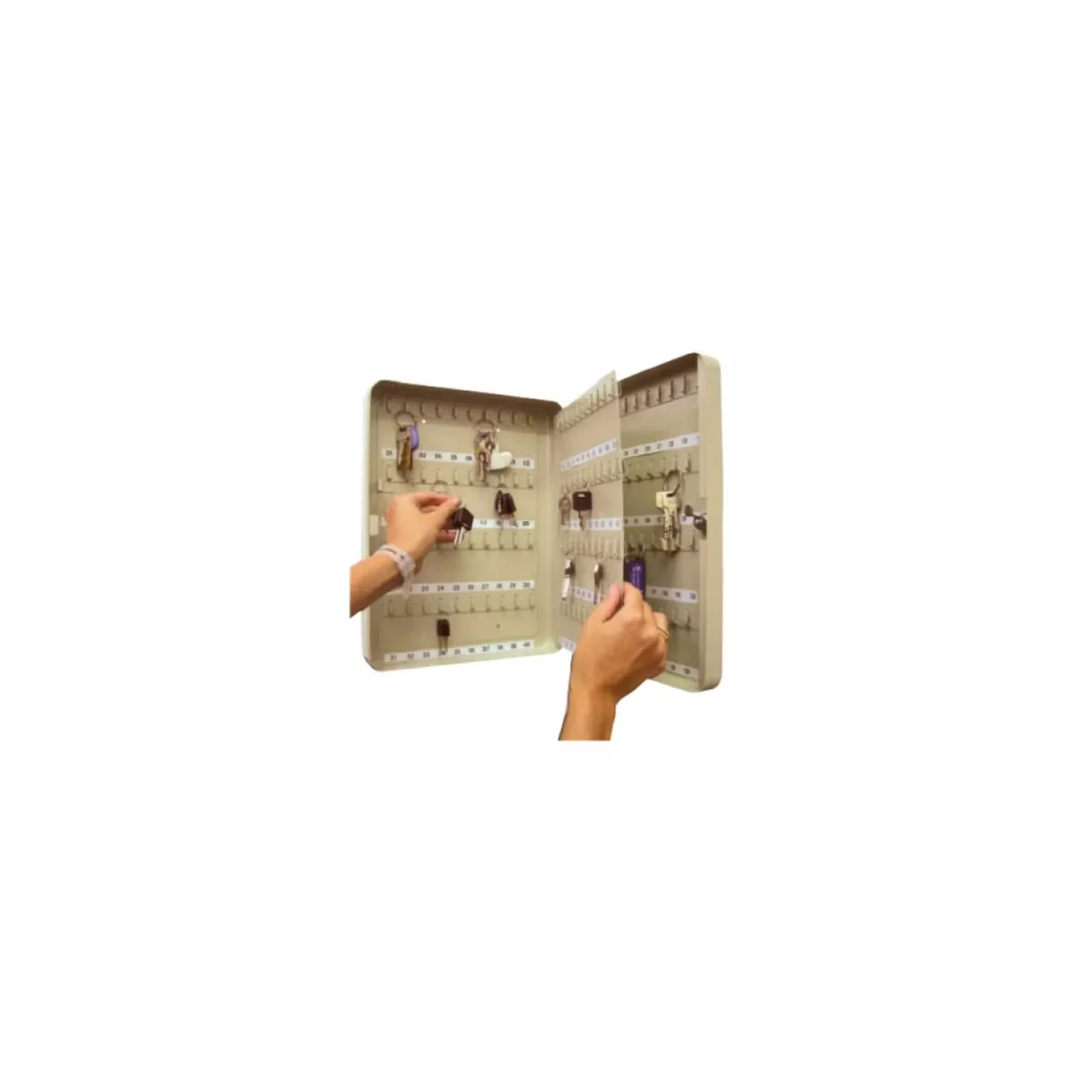 МЕТАЛНА КАСЕТА 370*280ММ ЗА 60КЛЮЧА БЕЖОВА 04132 BOX-6 60 K МЕТАЛНА КАСЕТА 370*280ММ ЗА 60КЛЮЧА БЕЖОВА 04132 BOX-6 60 K