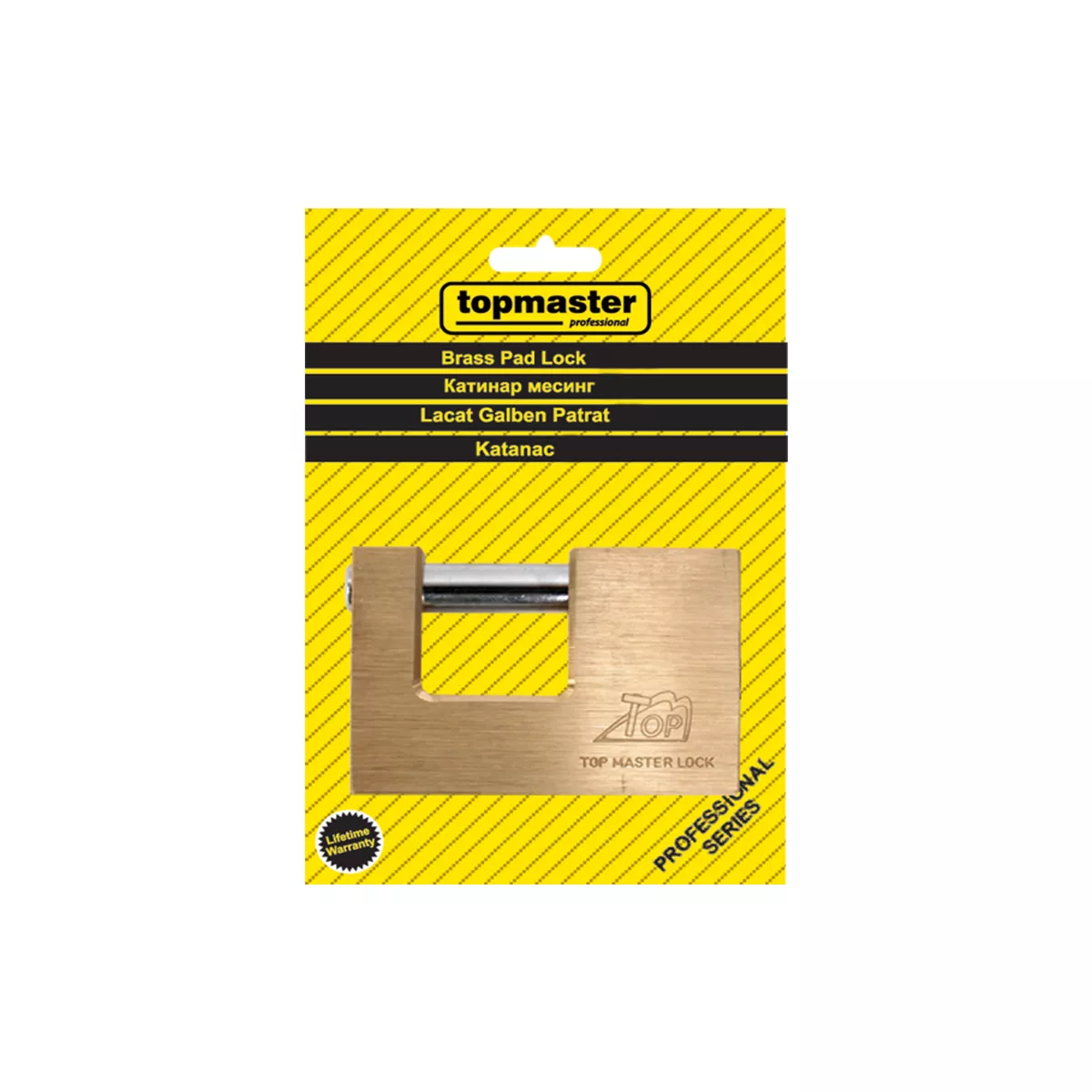 КАТИНАР МЕСИНГ 80ММ TOPMASTER 500302