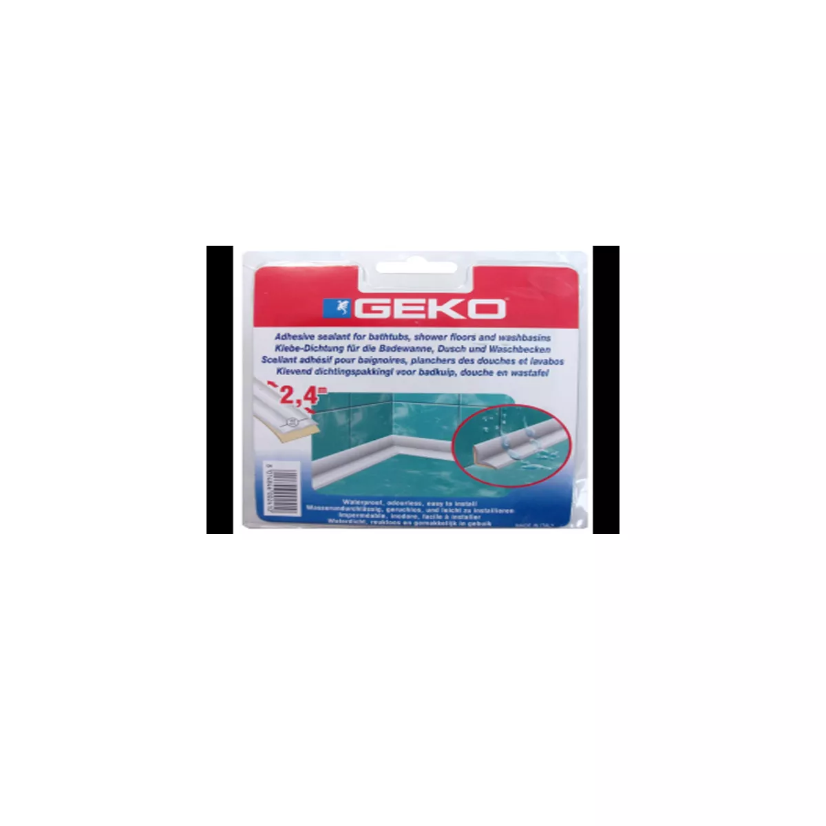 ЛАЙСНА ЗА ЪГЛИ GEKO - ВОДОНЕПРОПУСКЛИВА, 2.4*22ММ