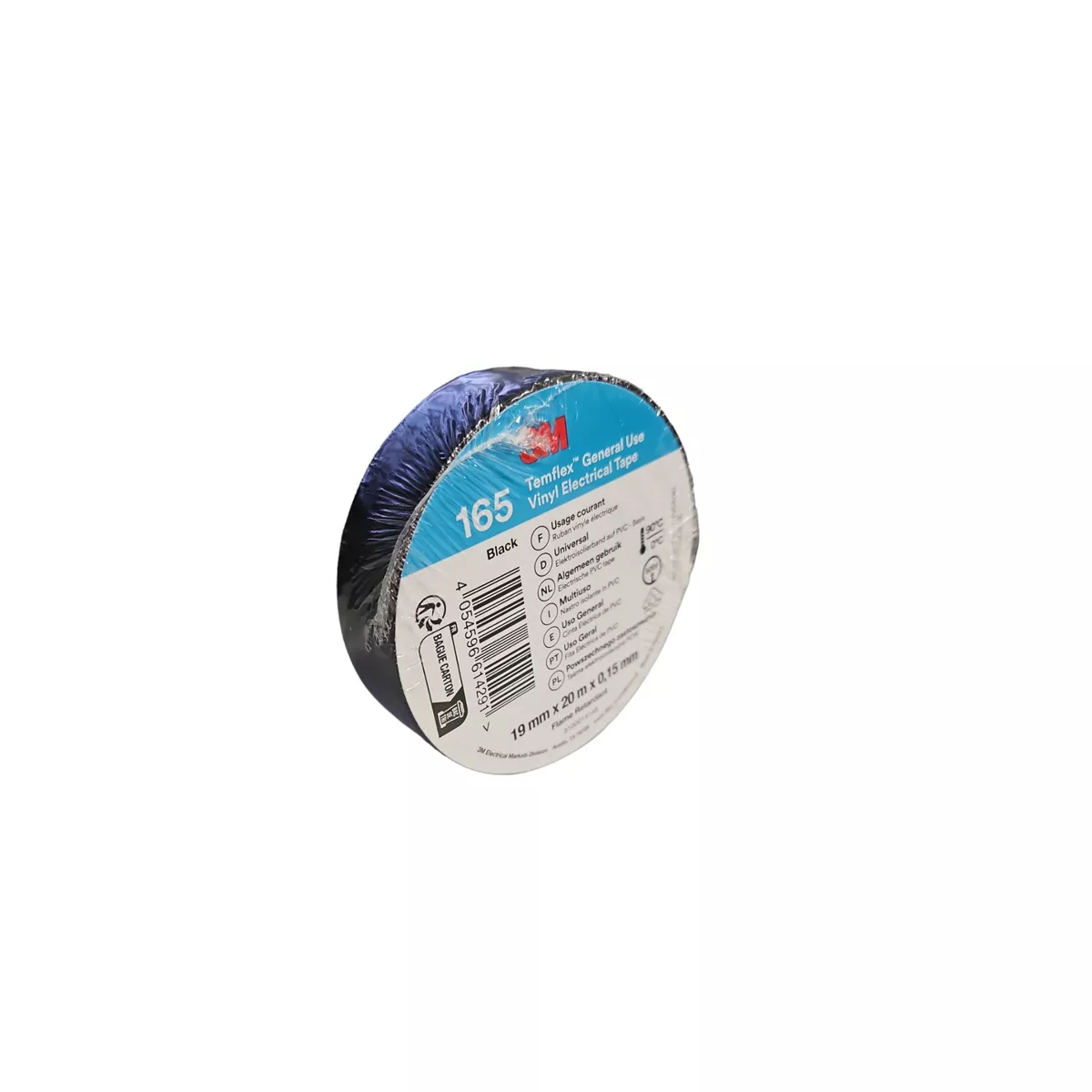 ИЗОЛИРБАНД 20М/19ММ ЧЕРЕН 1500 3М TEMFLEX