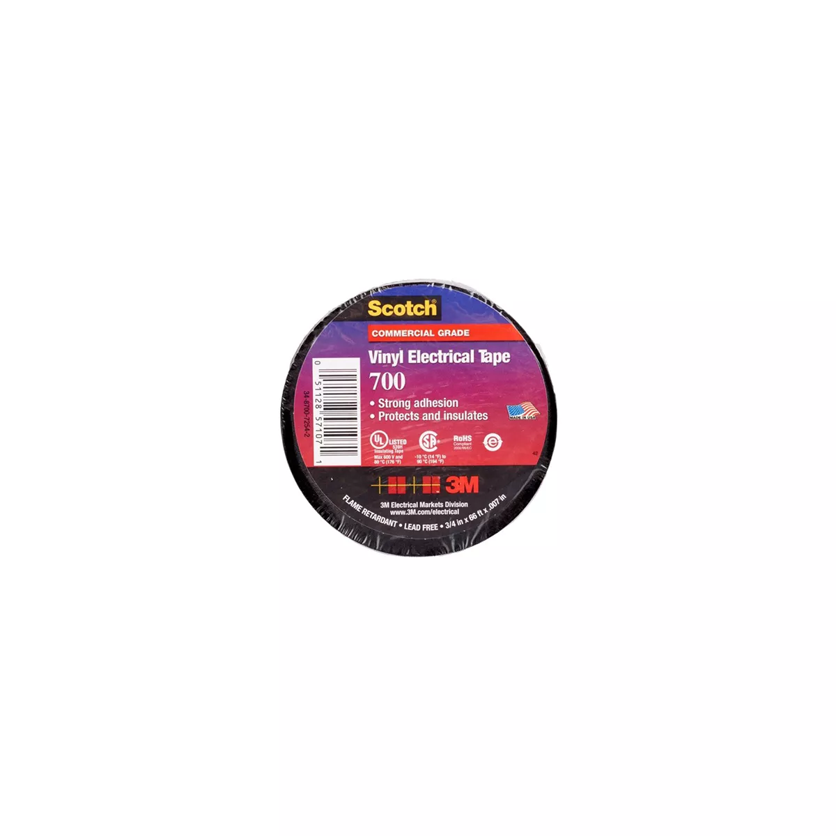 ИЗОЛИРБАНД 700 3M SCOTCH PROFI 20M/19MM ЧЕРЕН