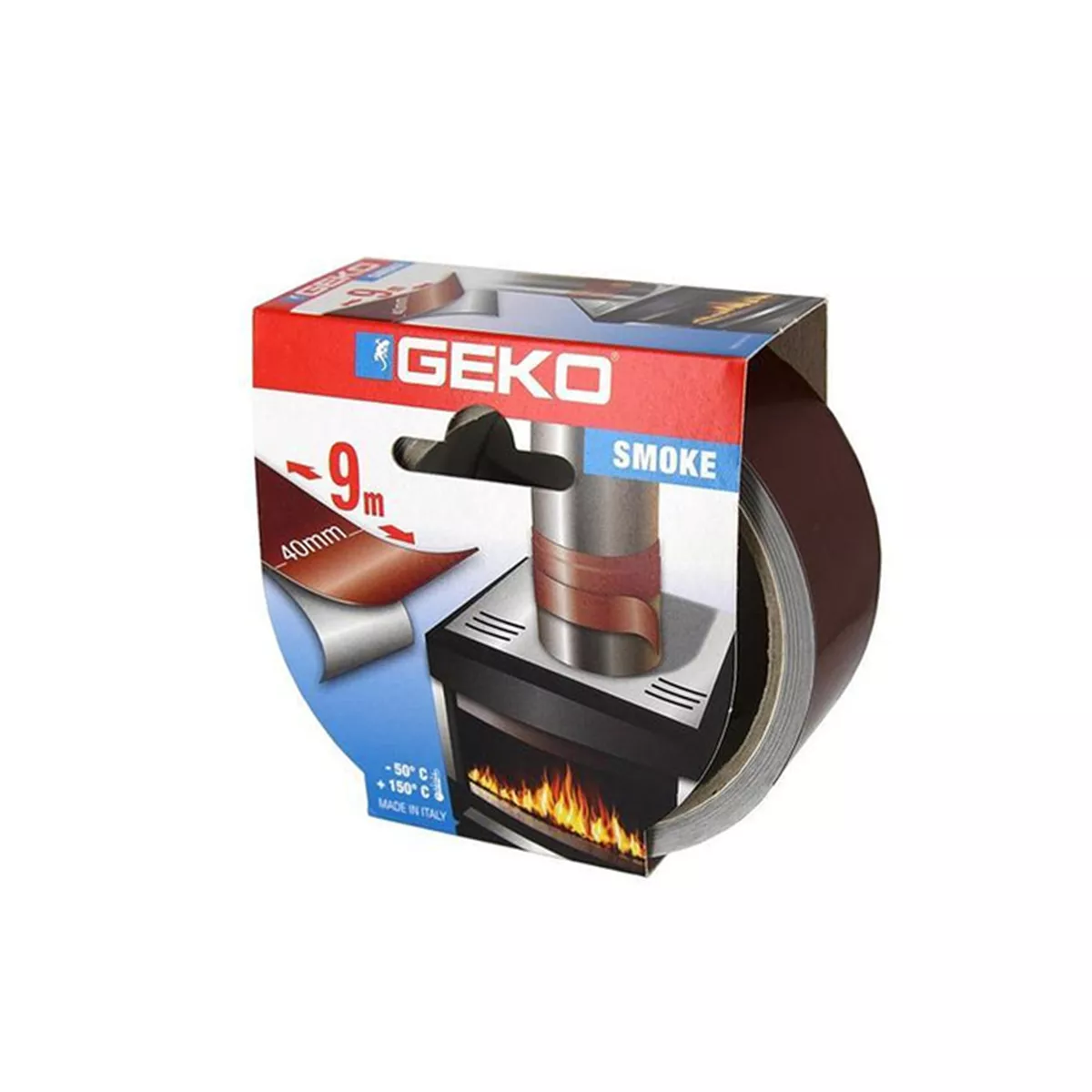 АЛУМИНИЕВА ЛЕНТА ЗА КЮНЦИ 9М/40ММ КАФЯВА GEKO