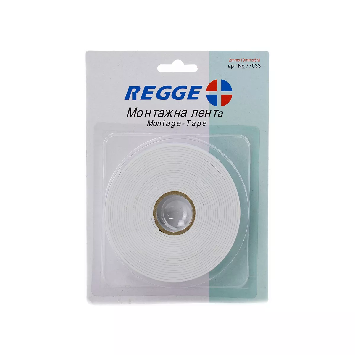 МОНТАЖНА ЛЕНТА REGGE 5M/19MM 77033