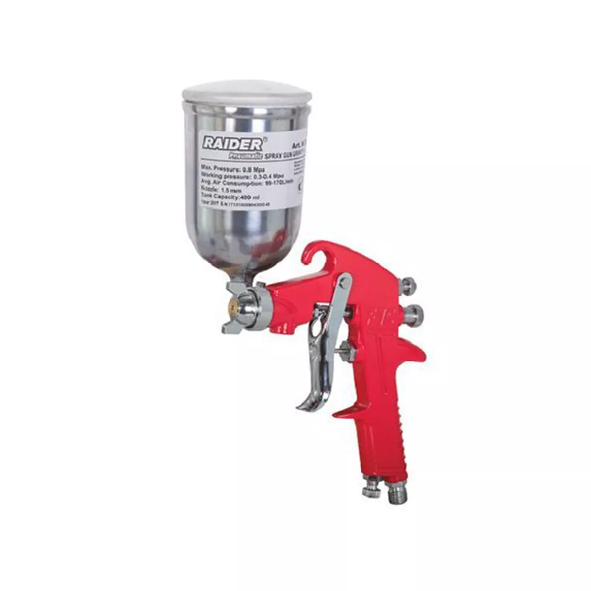 ПИСТОЛЕТ ЗА БОЯ ГОРНО КАЗАНЧЕ Ф1,5ММ 400МЛ RD-SG12  089943