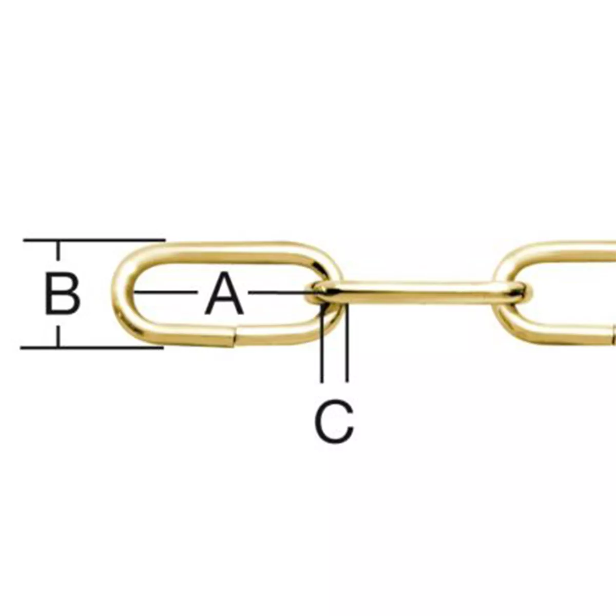 ВЕРИЖКА-ЧАСОВНИК МЕСИНГ 1,3ММ ОПЪН 14КГ НАТИСК 4КГ 100031