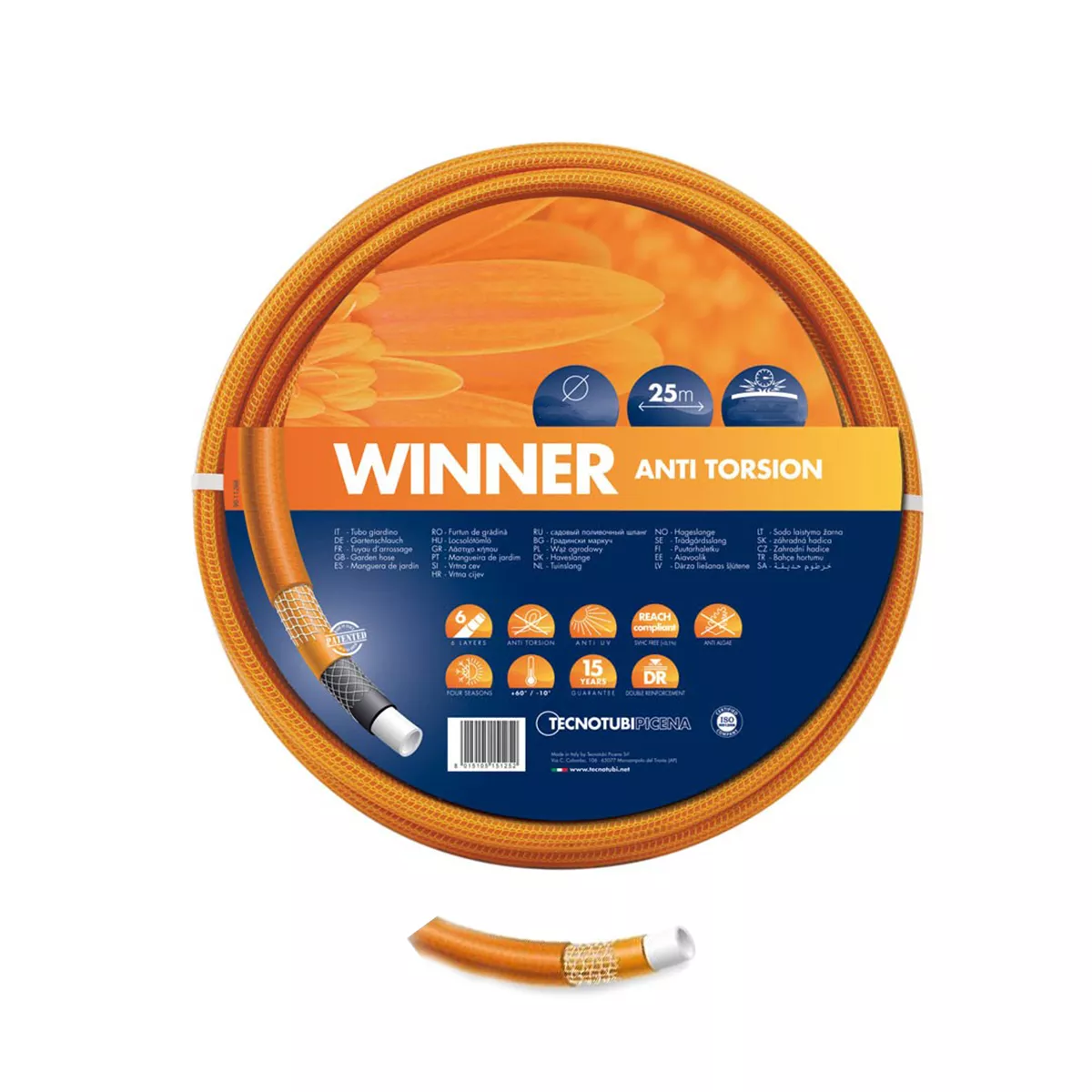 МАРКУЧ ГРАДИНСКИ 12,5ММ 1/2 25М WINNER