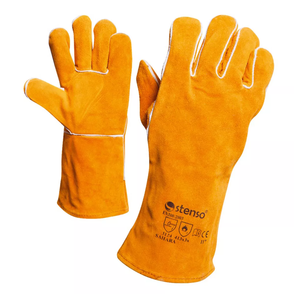 РЪКАВИЦИ ЗА ЗАВАРЯВАНЕ  ЦЕПЕНА КОЖА SAHARA ЗАВАРЯВАНЕ ASK-2014