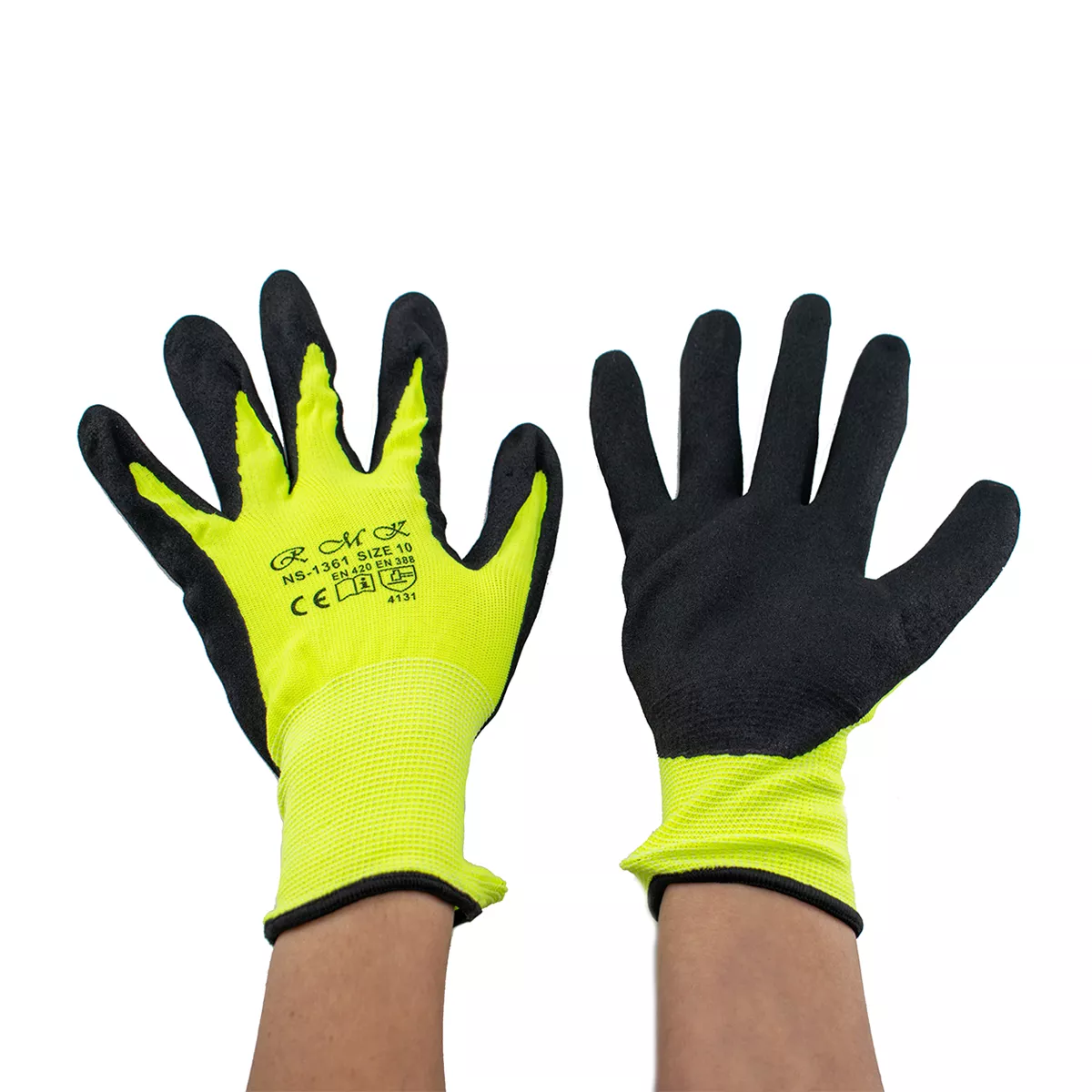 ЖЪЛТИ РЪКАВИЦИ ПОЛИЕСТЕРНО ПОКРИТИЕ 10