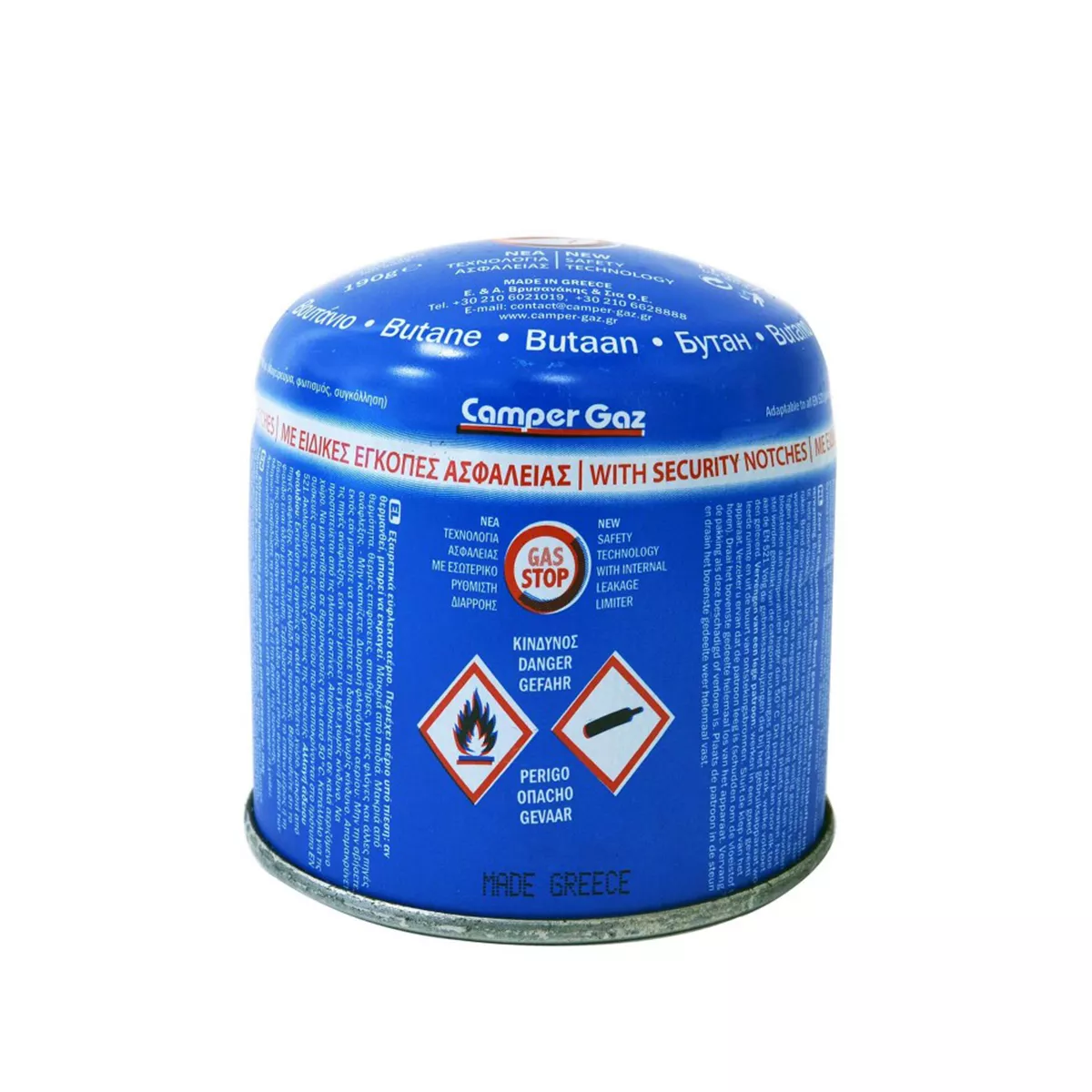 ГАЗОВА БУТИЛКА 0,500ГР ГЪРЦИЯ 080210