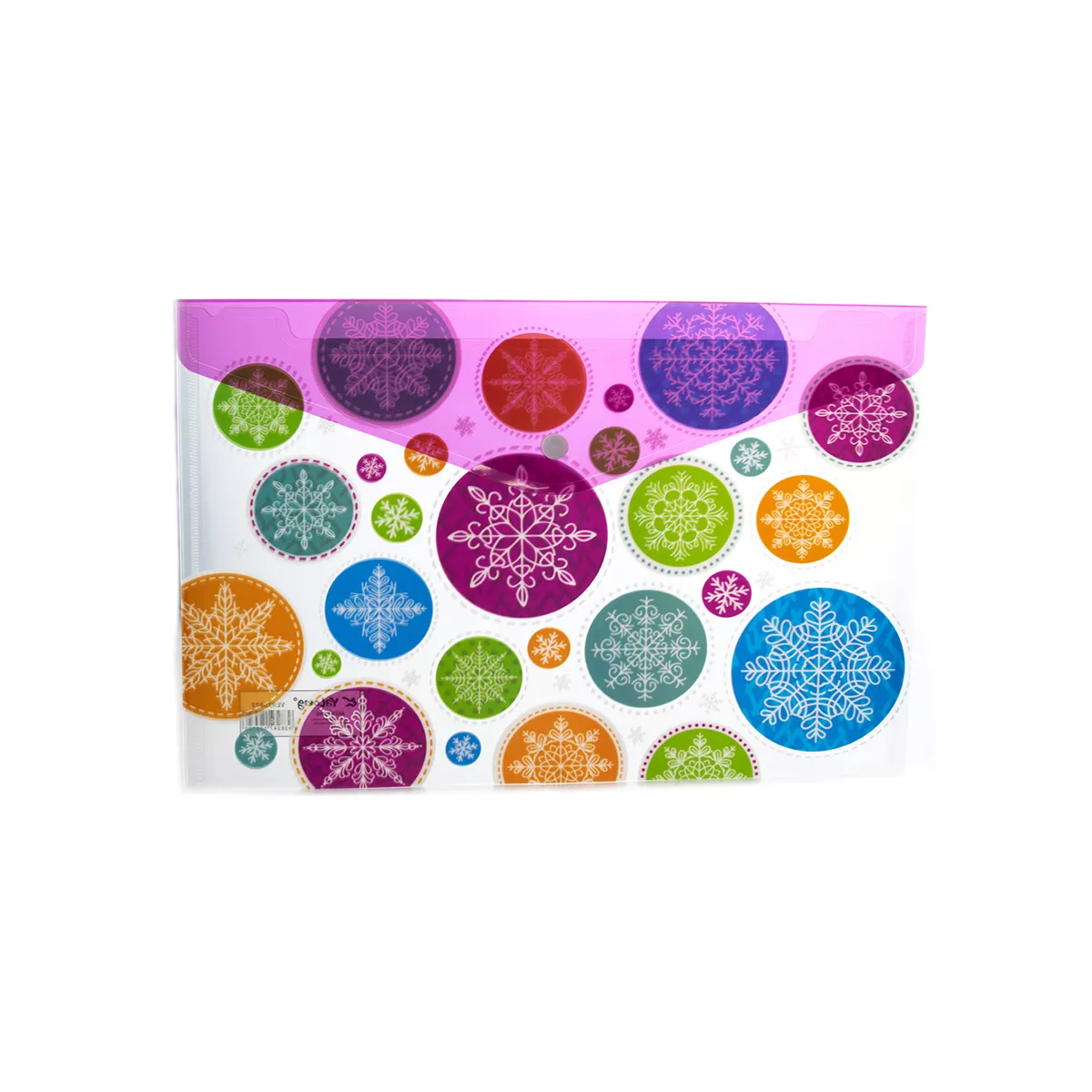 ПАПКА С КОПЧЕ СНЕЖИНКИ А4