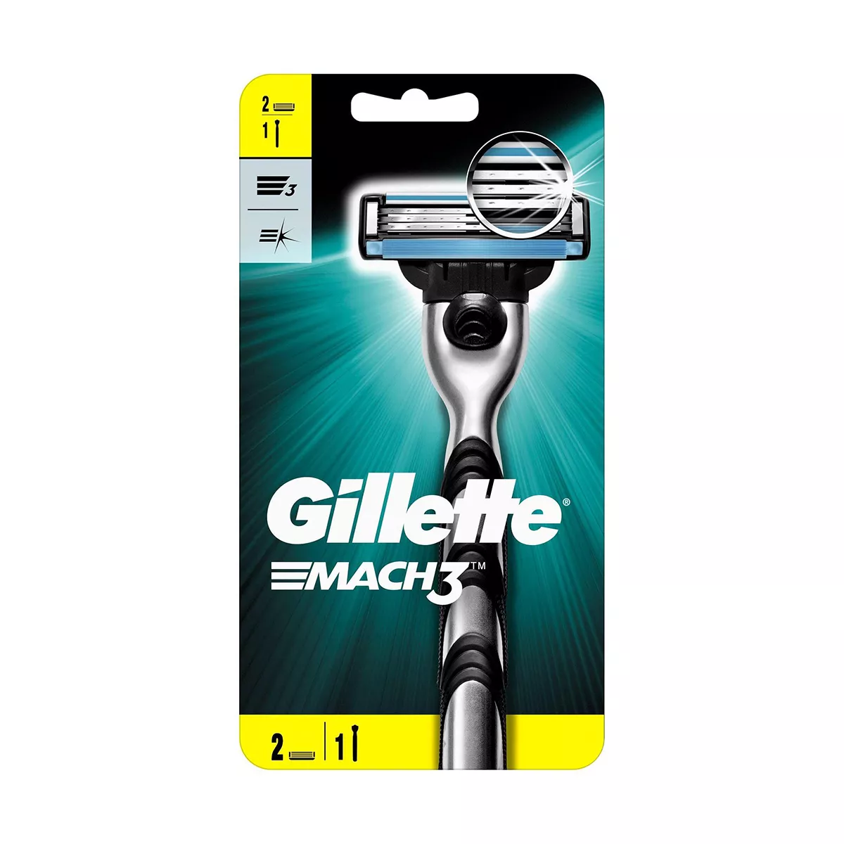 GILLETTE MACH 3 - 2БР.НОЖЧЕТА САМОБРЪСНАЧКА