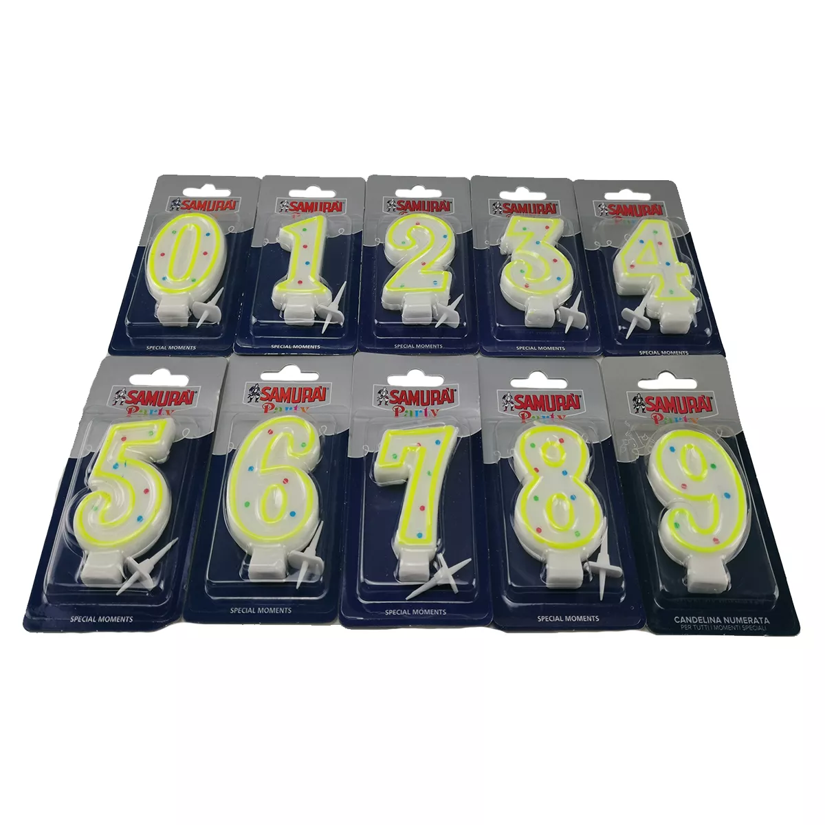 ПРАЗНИЧНА СВЕЩИЧКА ЦИФРА