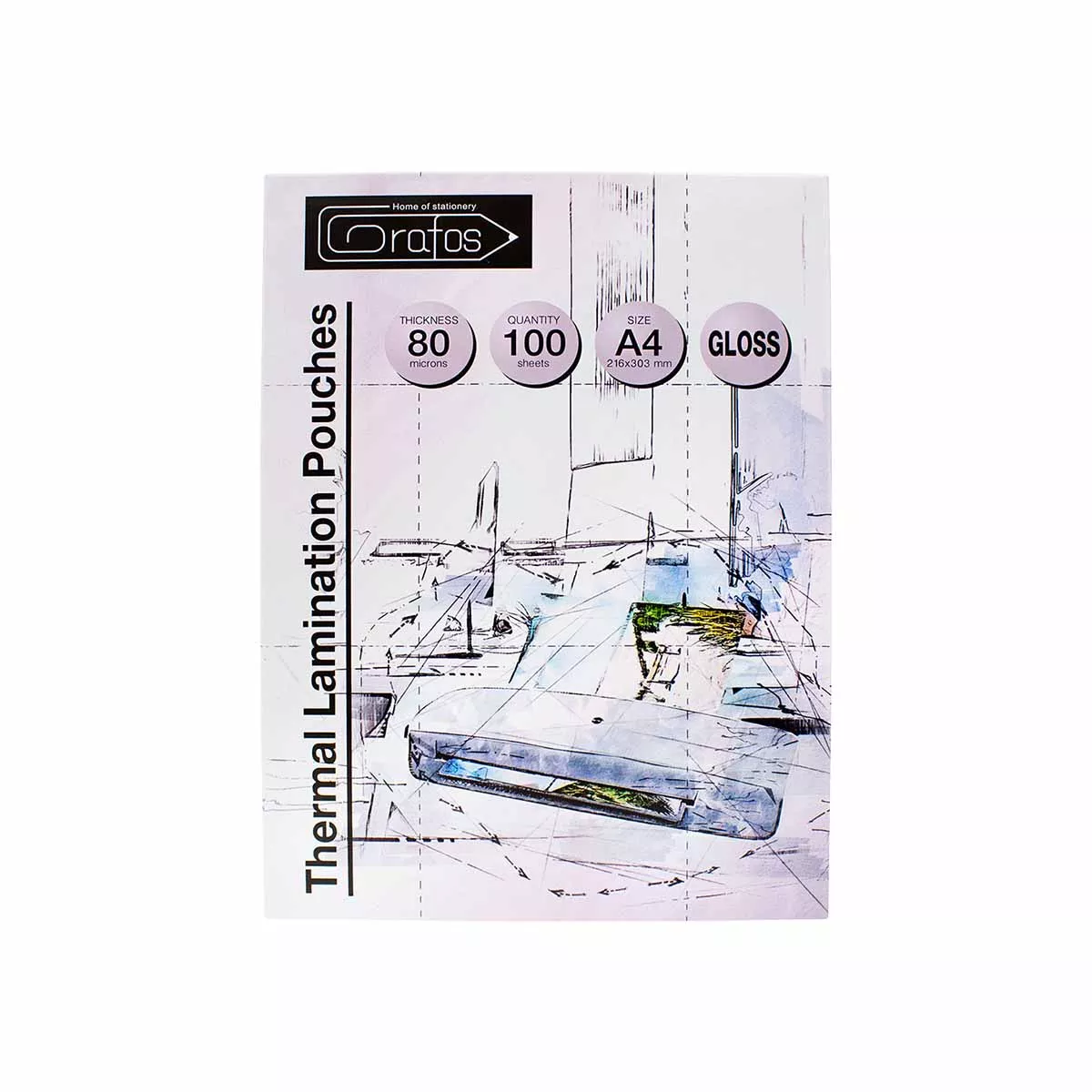 ФОЛИО ЗА ЛАМИНИРАНЕ А4 100БР. 71084