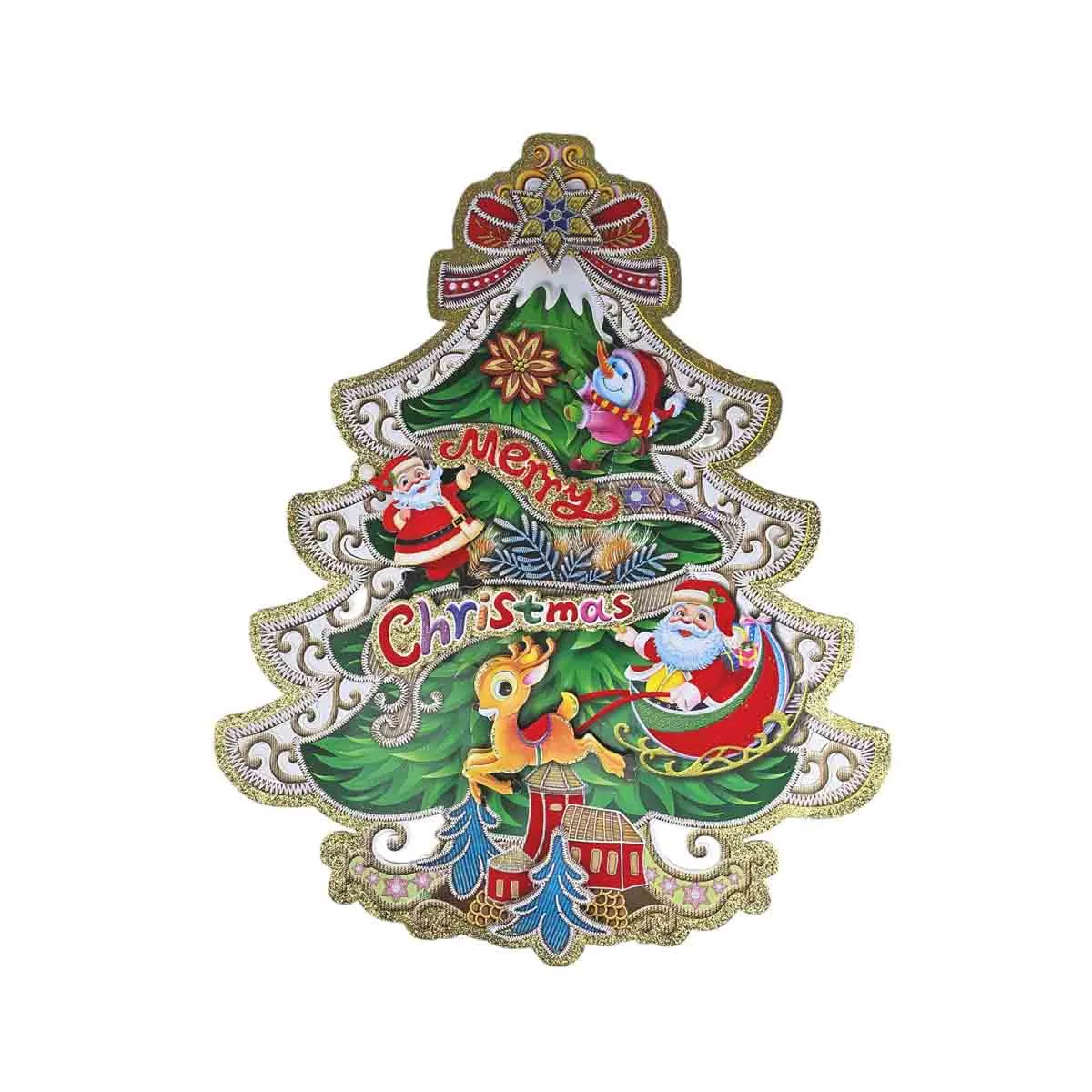 КОЛЕДНА УКРАСА, ХАРТИЕНА - 110318