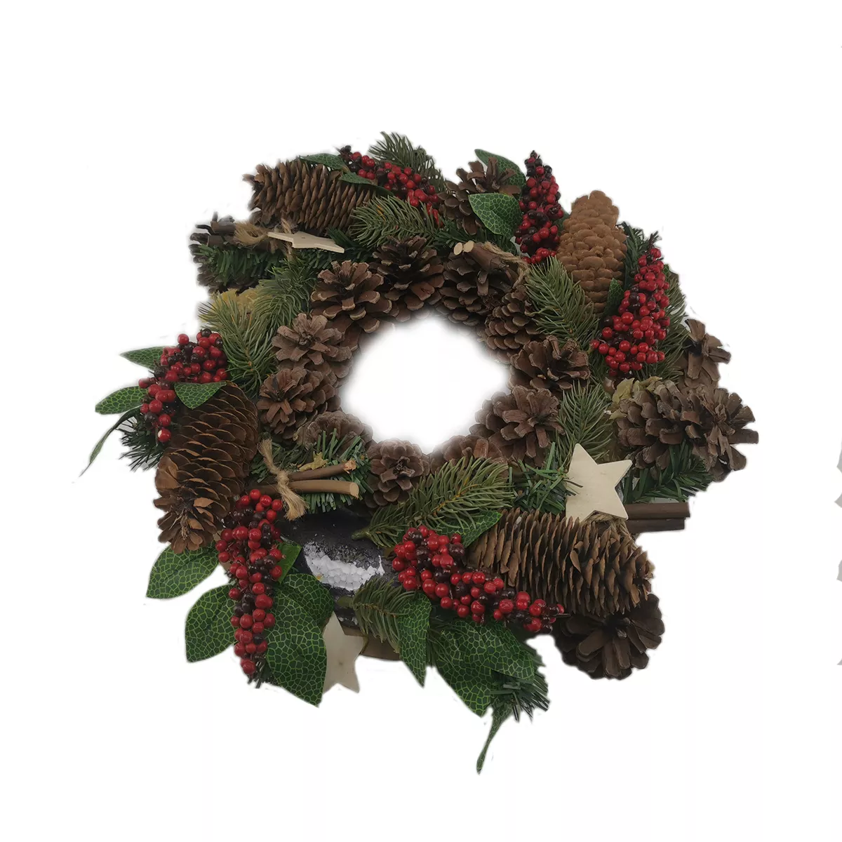 КОЛЕДЕН ВЕНЕЦ БОР И БОРОВИНКИ