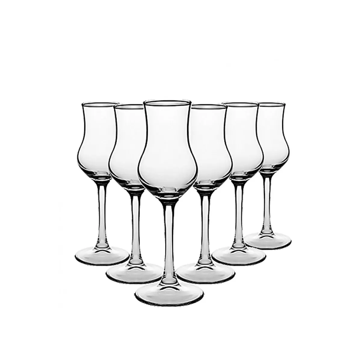 КОМПЛЕКТ ЧАША ЗА РАКИЯ GRAPPA - 6 БР