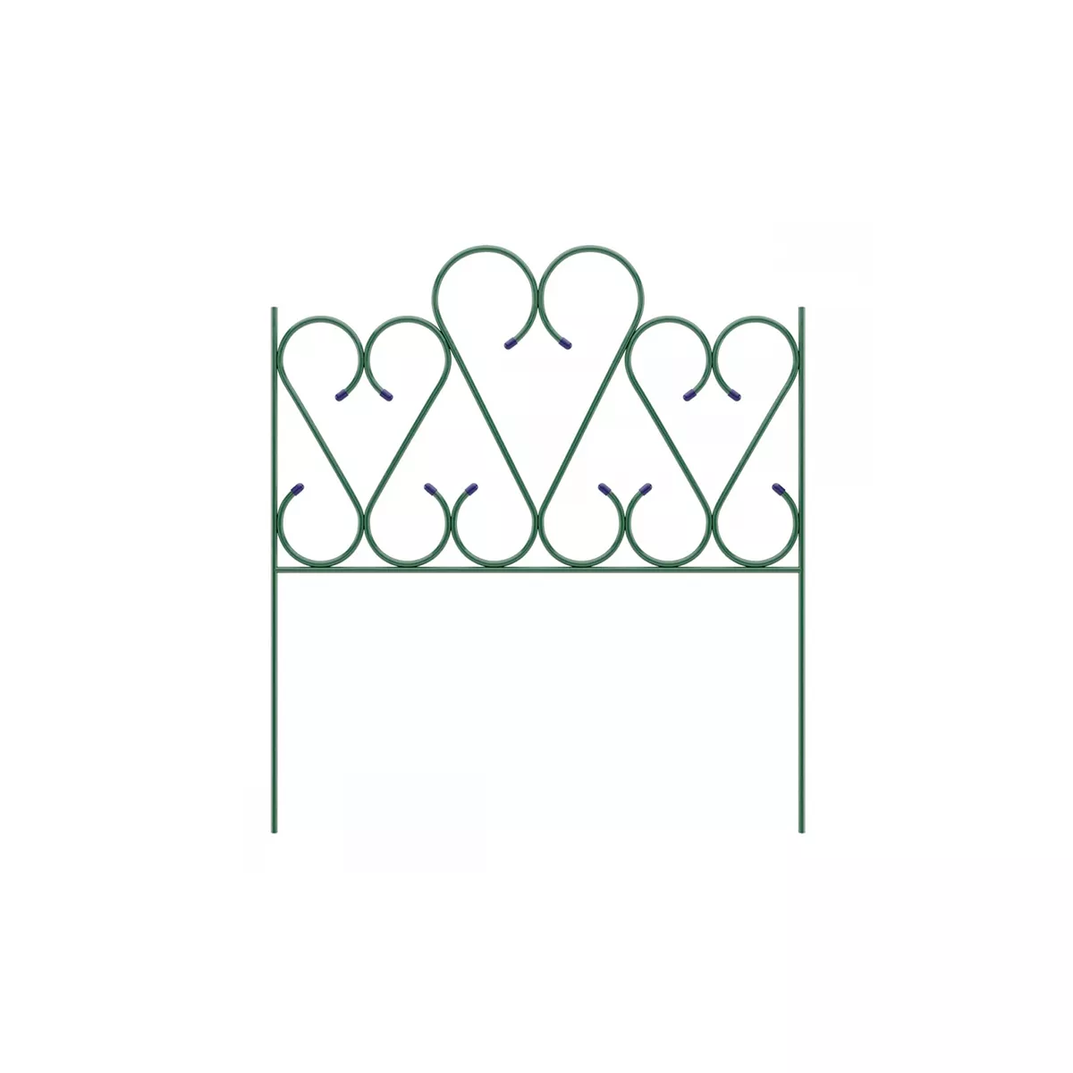 ОГРАДА ДЕКОРАТИВНА АМУР 85х100 СМ SPARTA