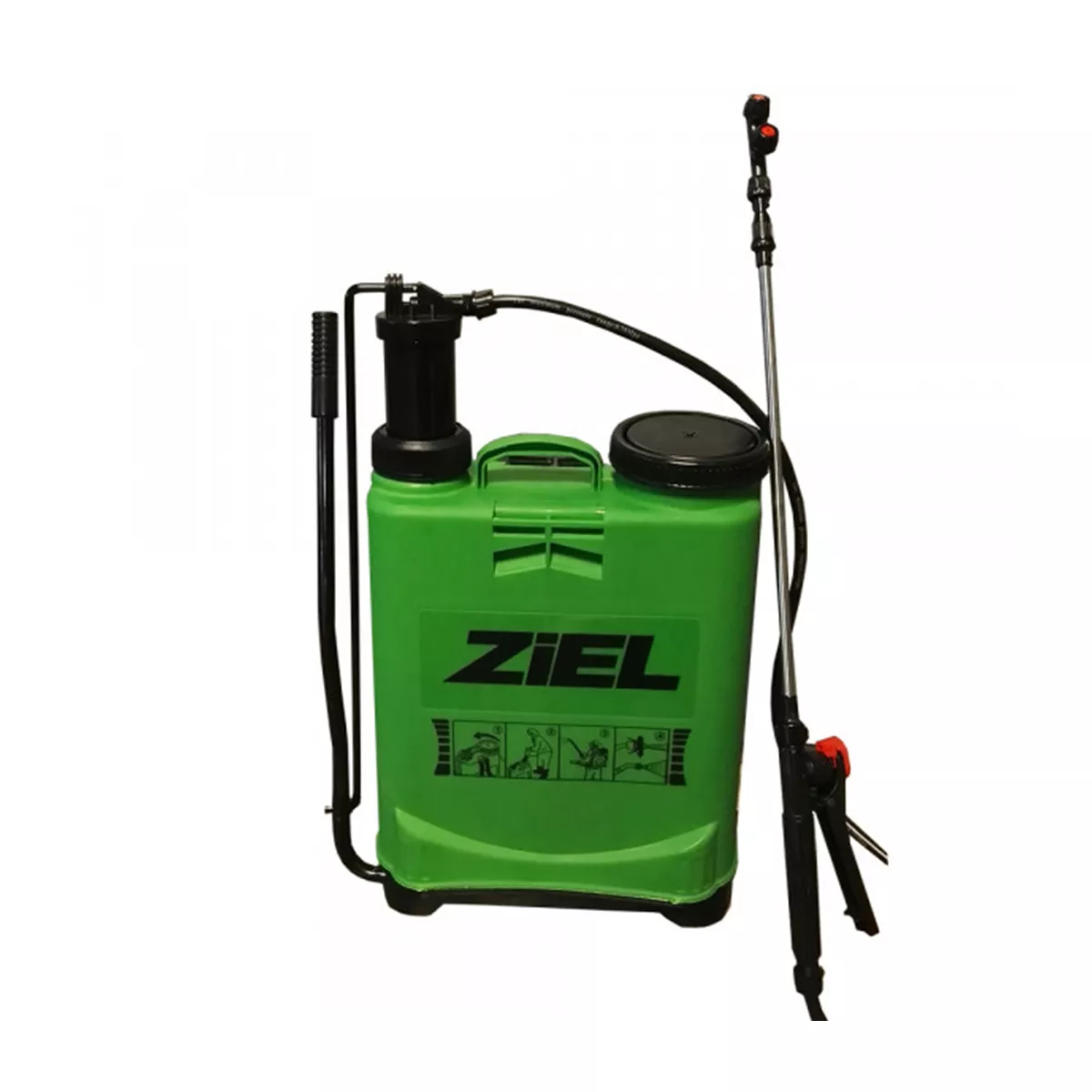 ПРЪСКАЧКА ГРАДИНСКА OLD-16B-16 МЕТАЛНО УДЪЛЖЕНИЕ 16L