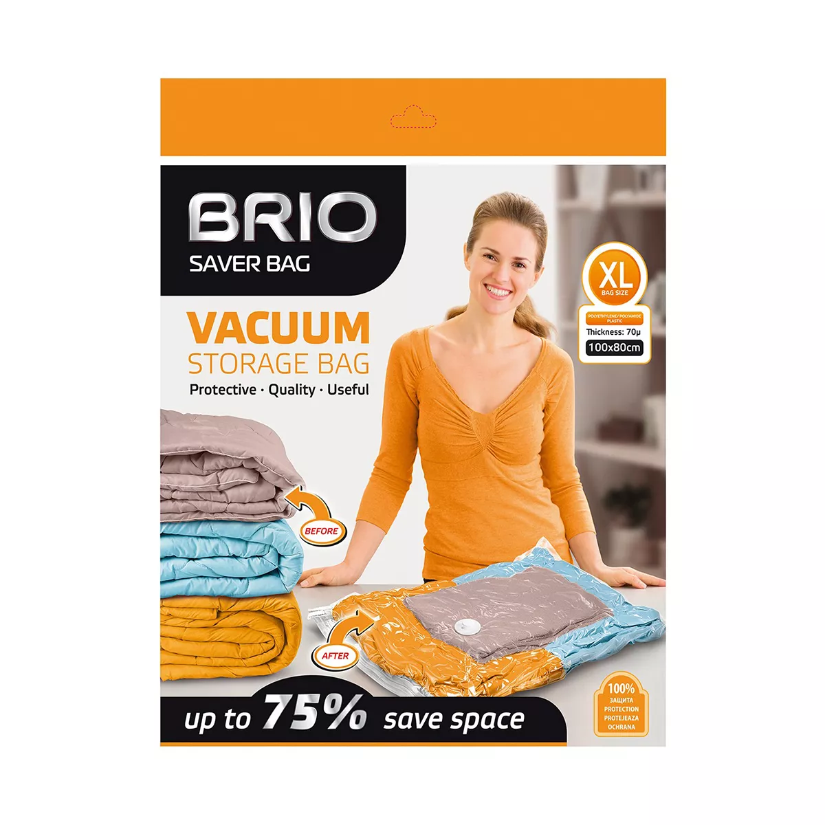 ВАКУУМЕН ПЛИК 100x80