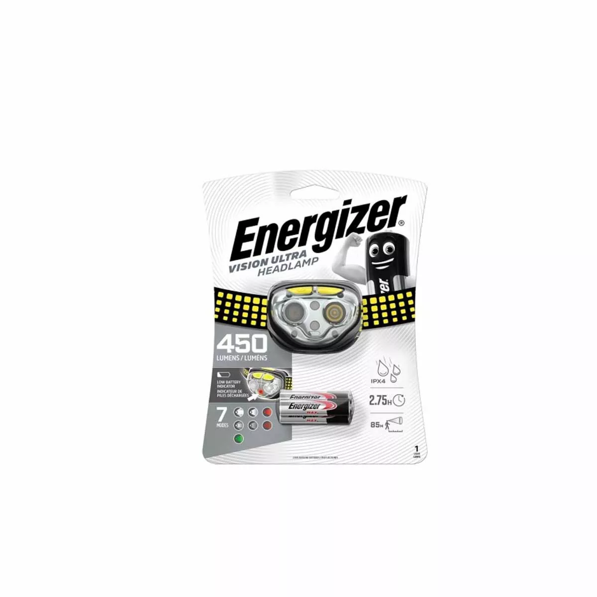 ЧЕЛНИК ENERGIZER VISION ULTRA+3БР.ААА 400LM 10376